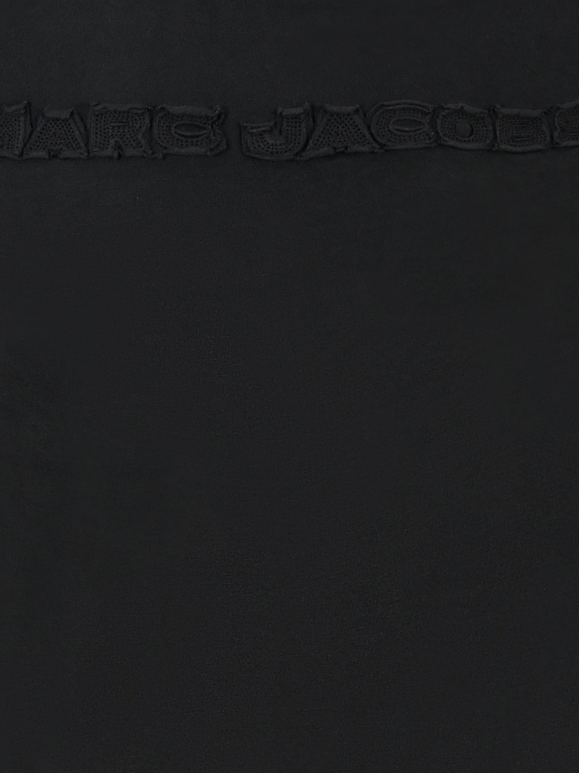T-shirt nera per bambini con logo,Marc Jacobs,W60305 09B