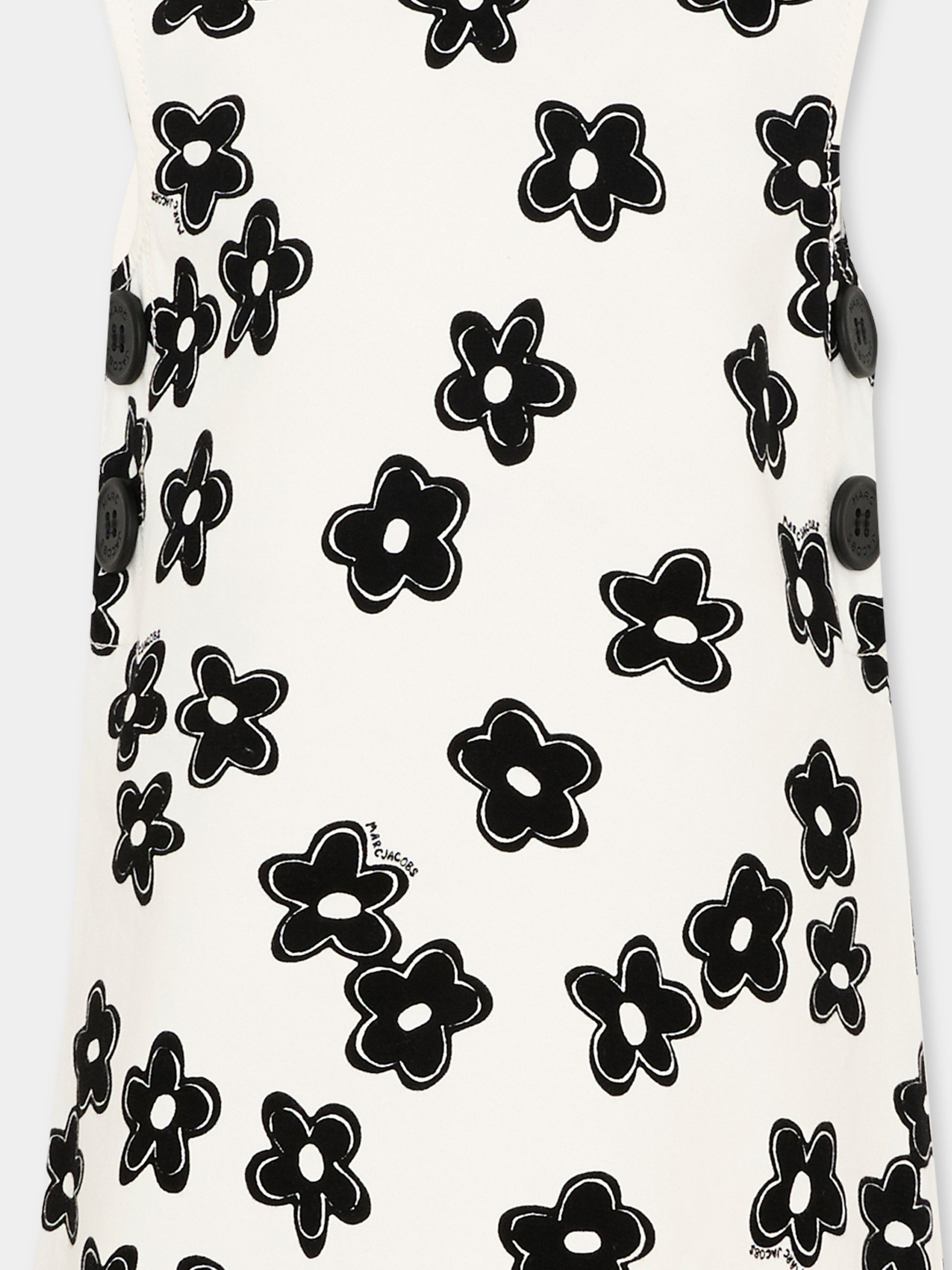 Vestito multicolor per bambina con fiori,Marc Jacobs,W60721 126