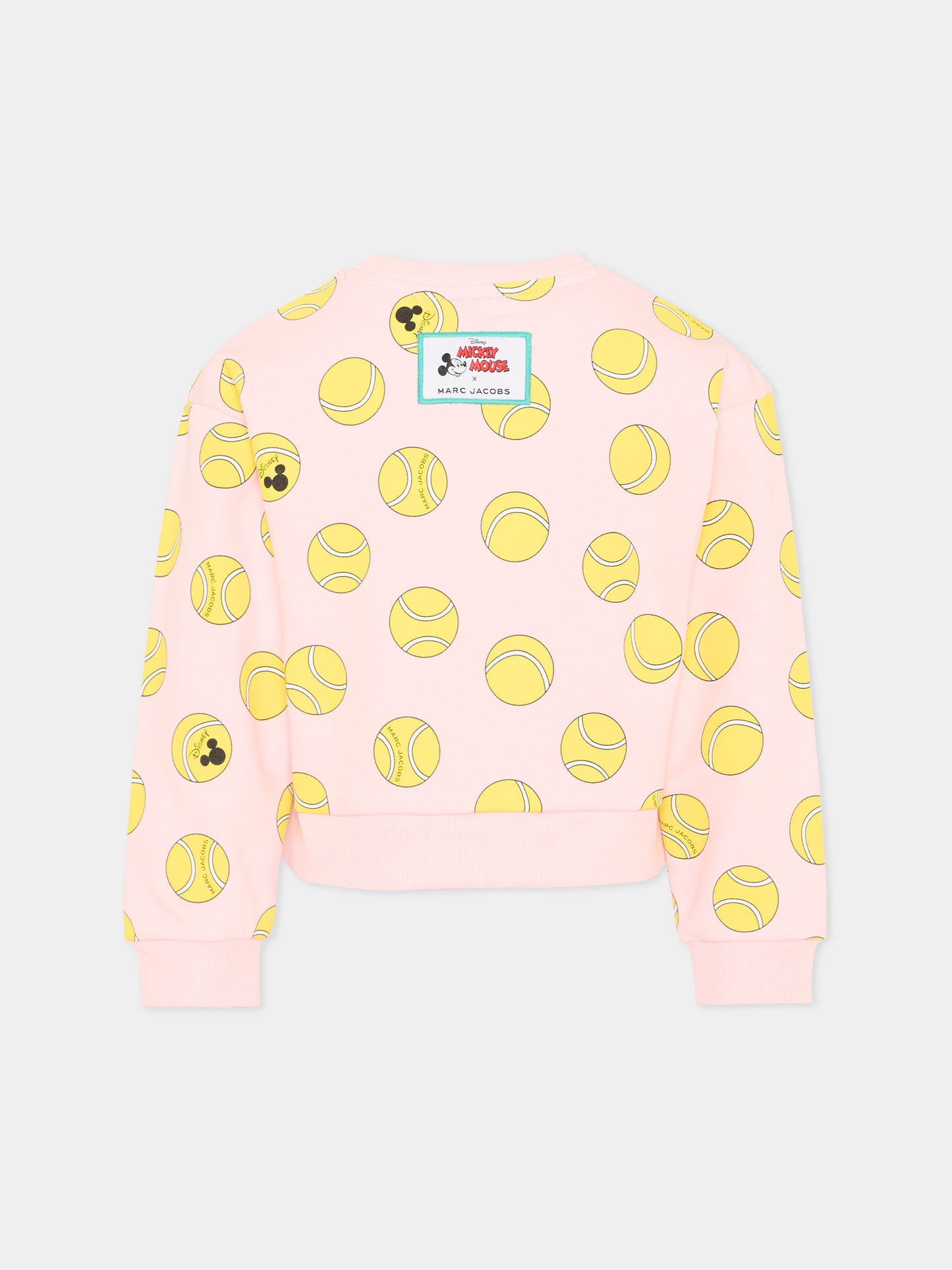 Felpa rosa per bambina con Minnie,Marc Jacobs,W60748 475