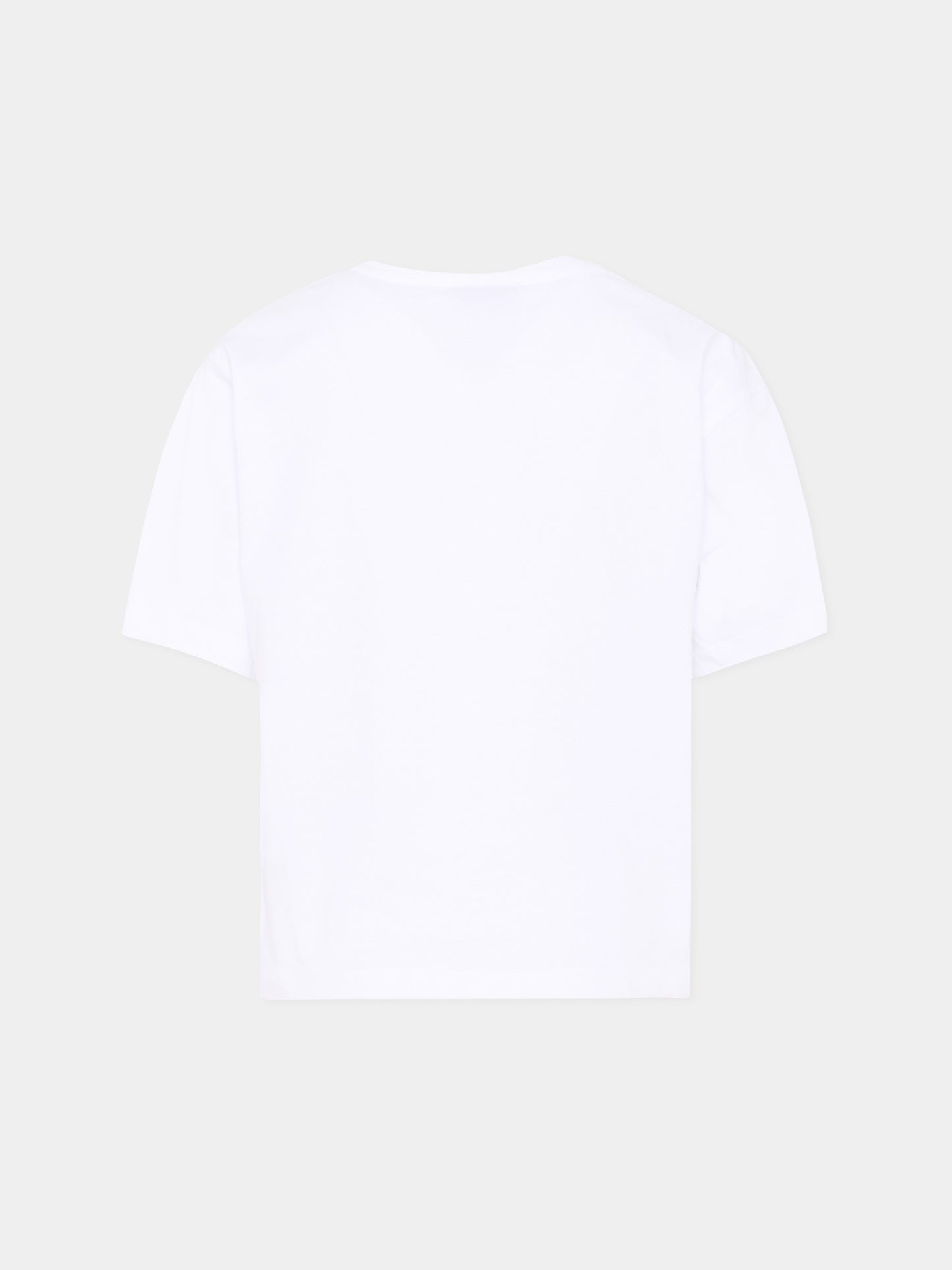 T-Shirt bianca per bambini con logo,Marc Jacobs,W60764 U31