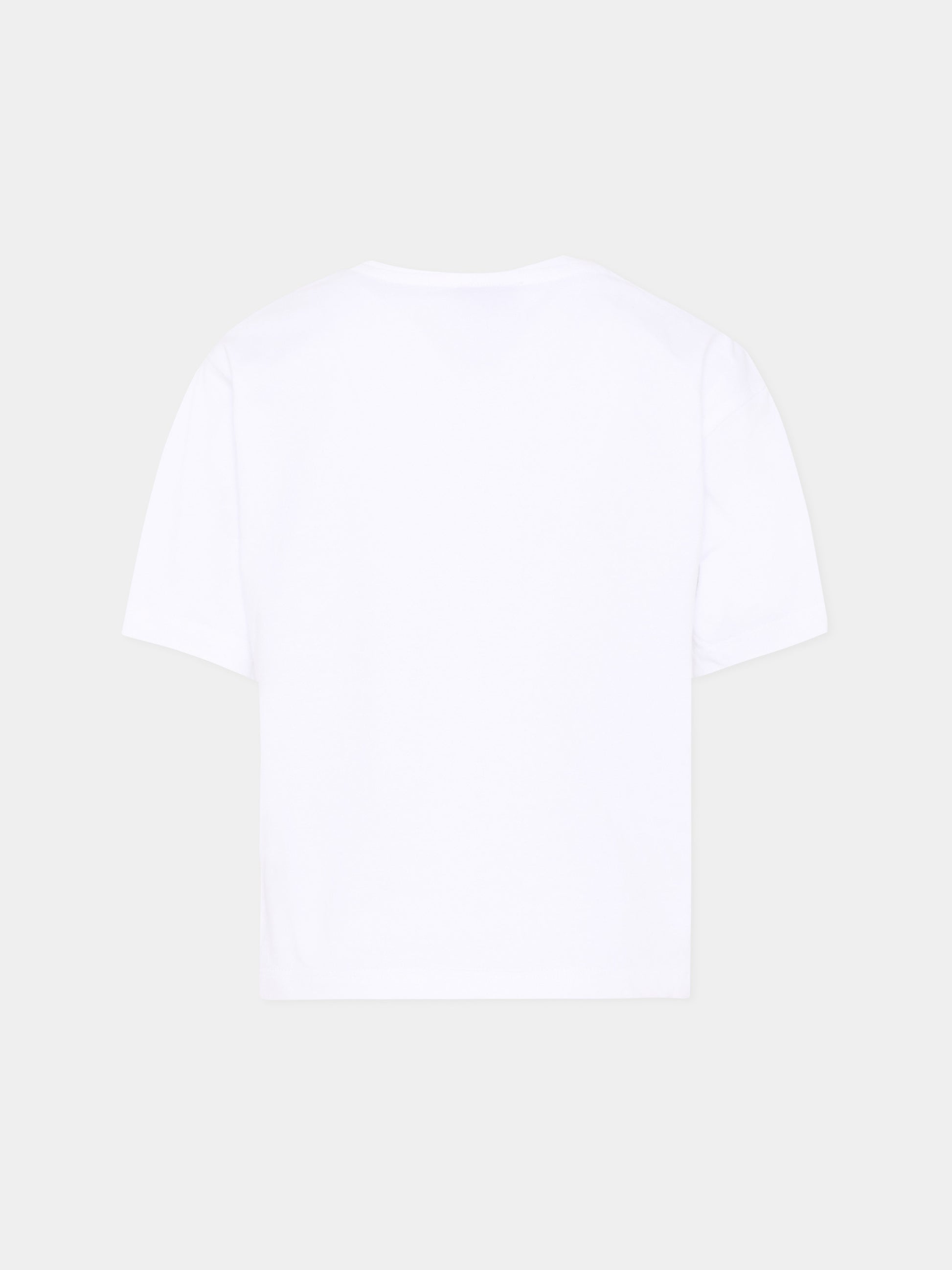 T-Shirt bianca per bambini con logo,Marc Jacobs,W60764 U31