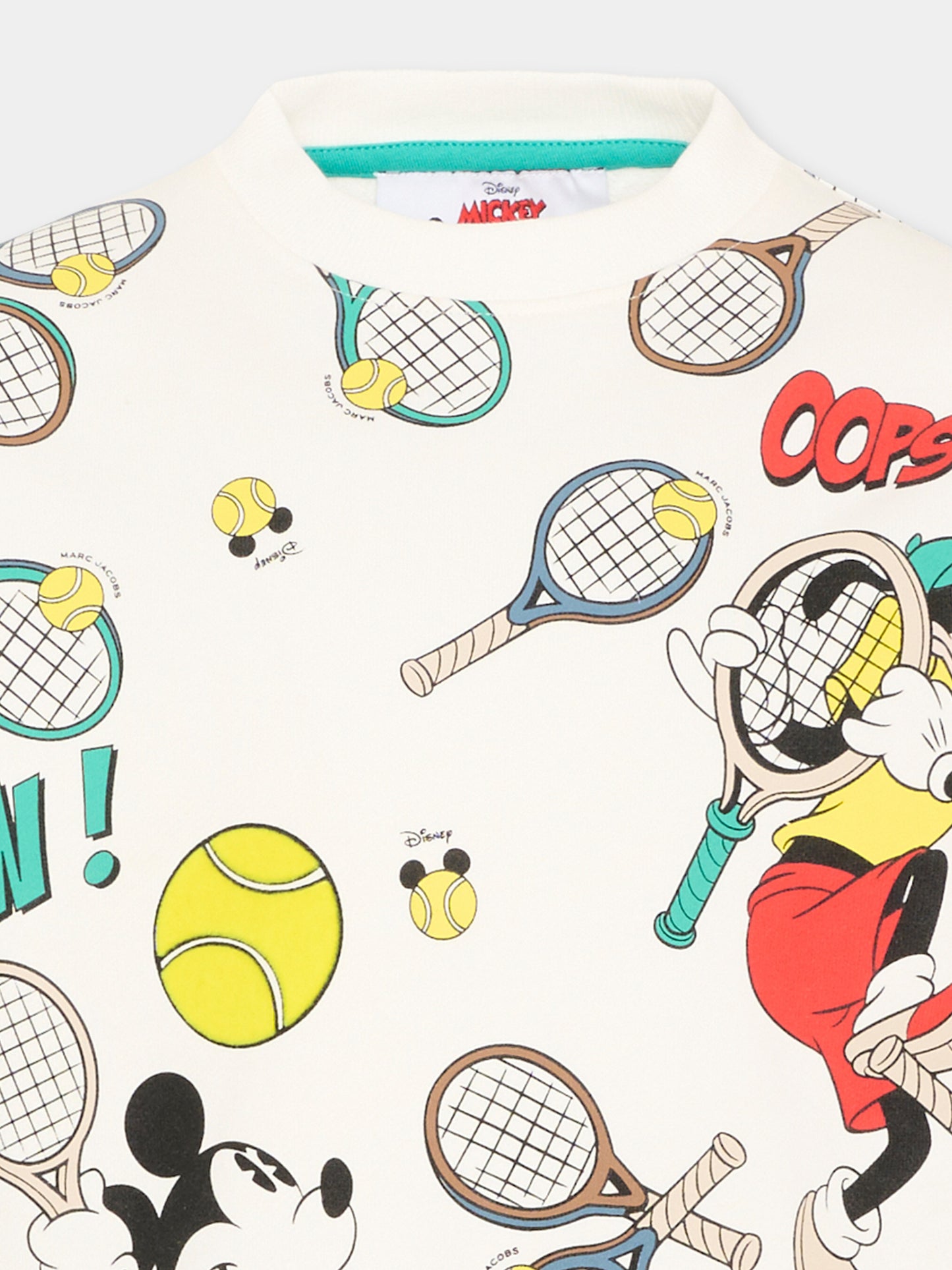 Felpa avorio per bambino con Mickey Mouse,Marc Jacobs,W60780 126