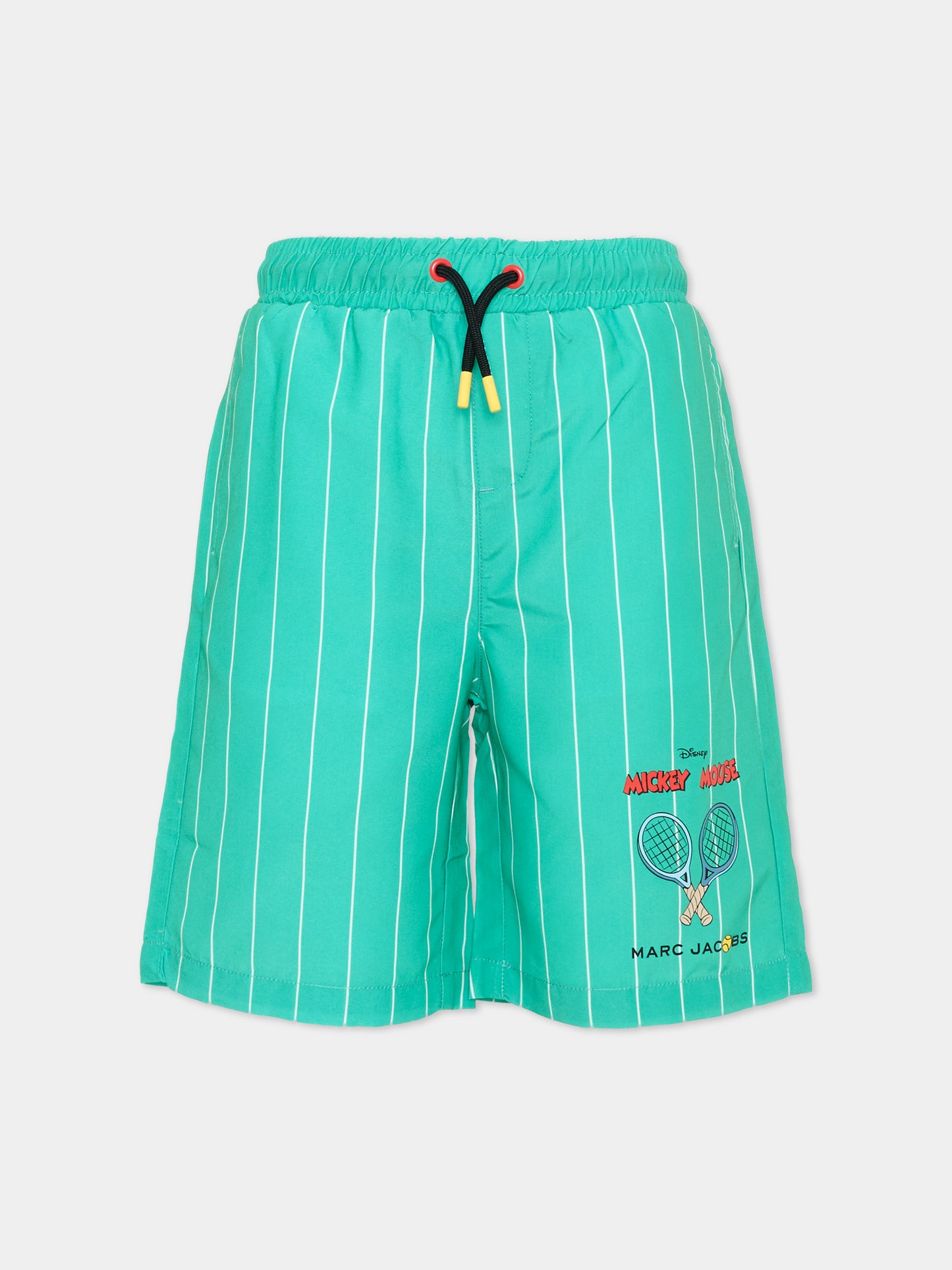 Boxer mare verde per bambino con Mickey Mouse,Marc Jacobs,W60799 73D