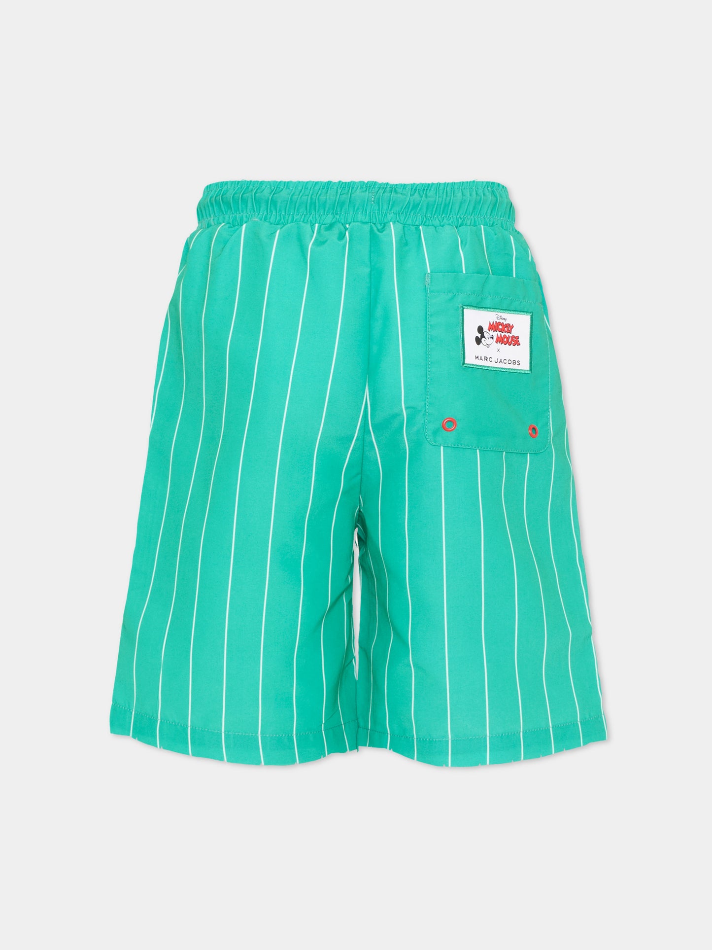 Boxer mare verde per bambino con Mickey Mouse,Marc Jacobs,W60799 73D