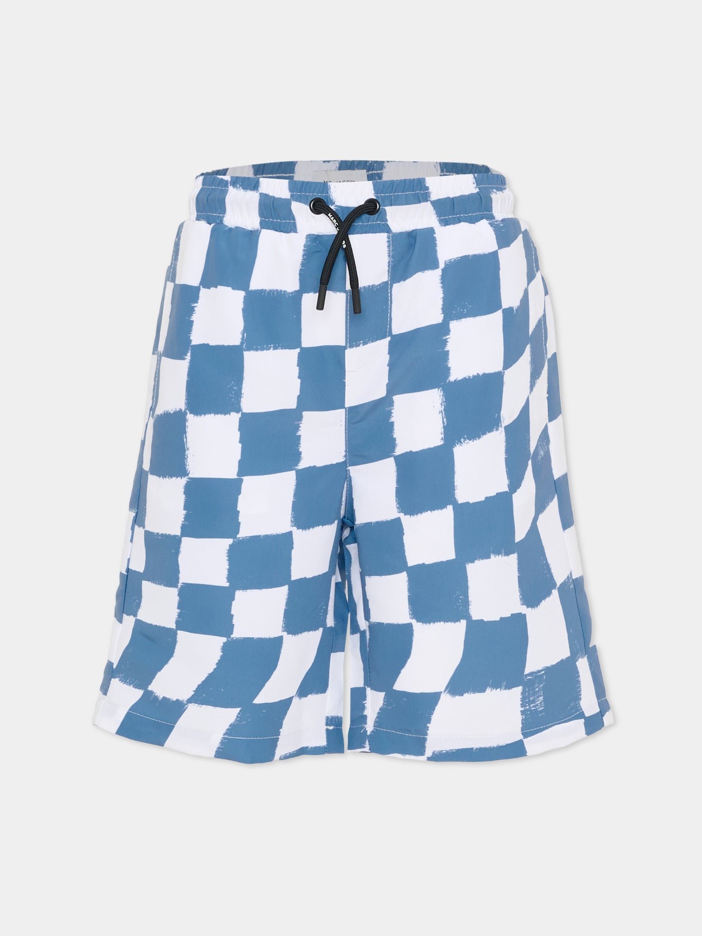 Boxer mare multicolor per bambino con motivo a scacchi,Marc Jacobs,W60802 80B