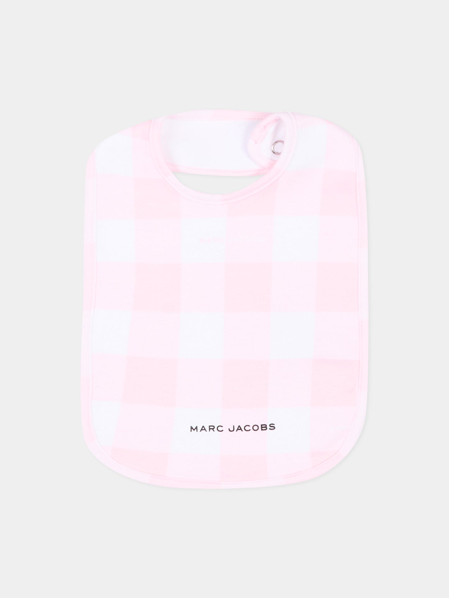 Set tutina rosa vichy per neonata,Marc Jacobs,W60814 475