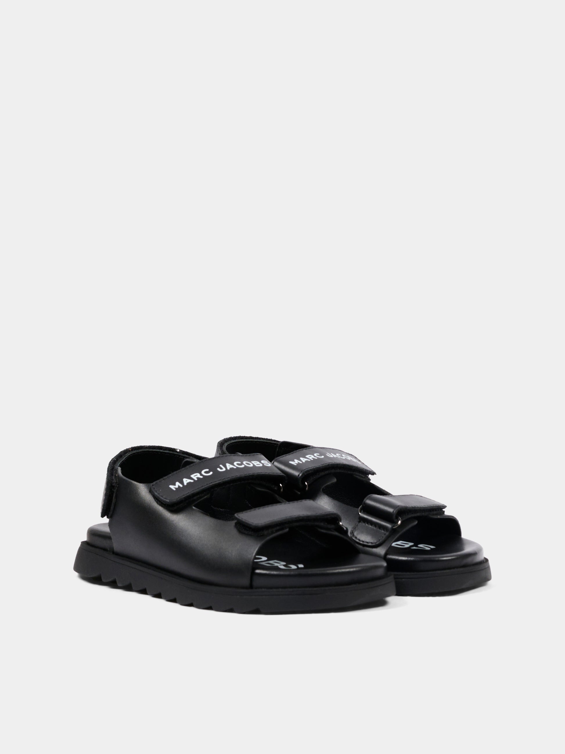 Sandali neri per bambino con logo,Marc Jacobs,W60826 09B