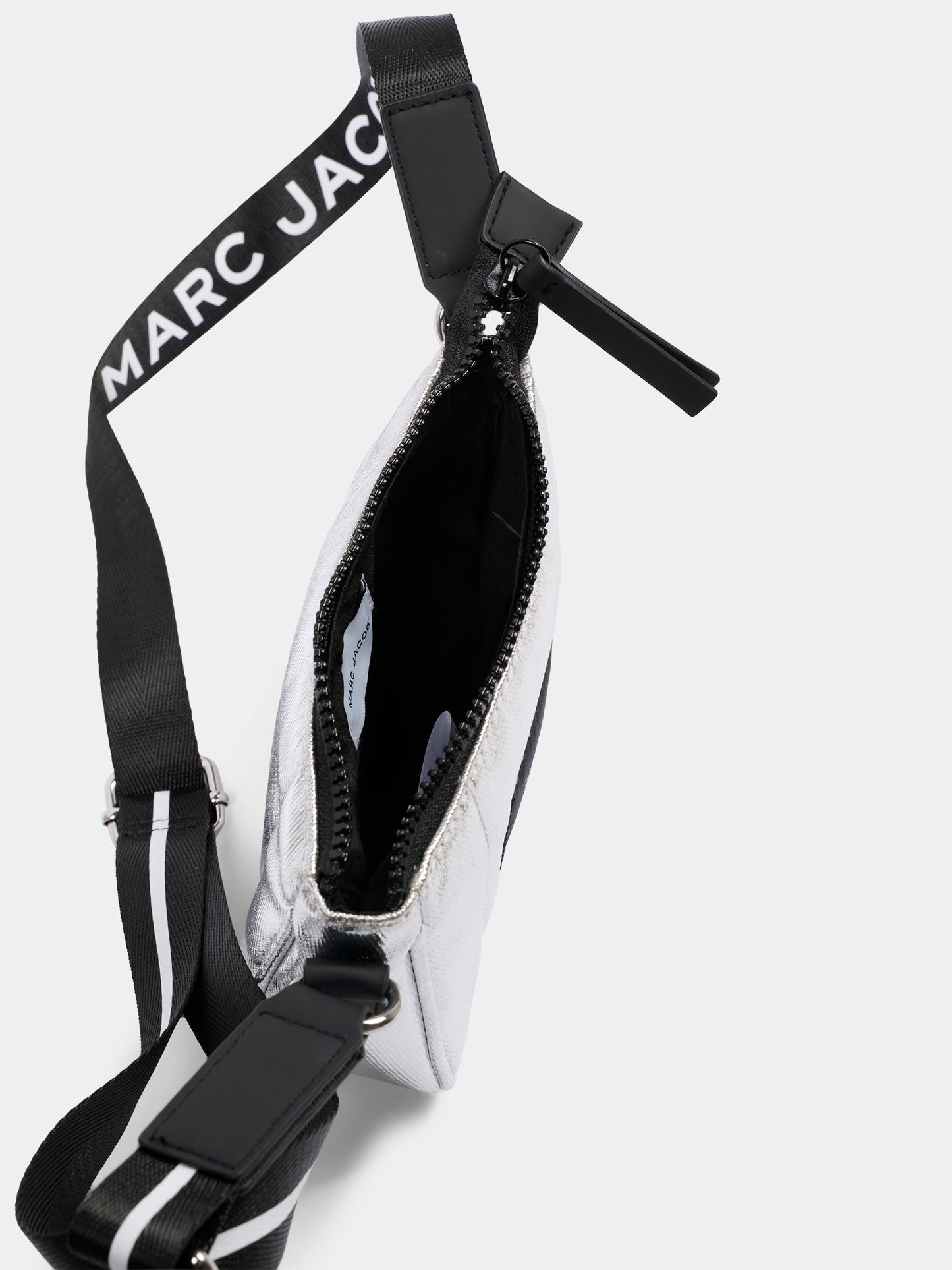 Borsa argento per bambina con logo,Marc Jacobs,W60836 016