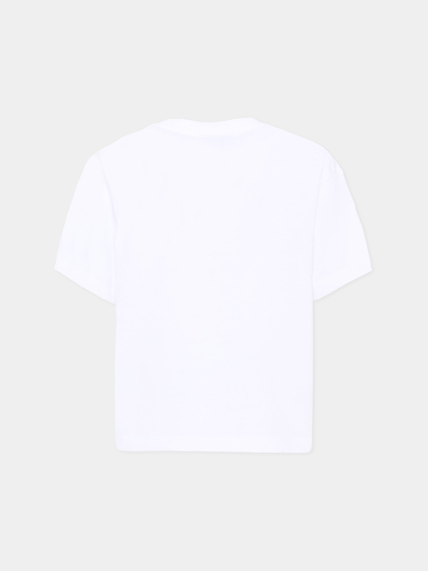 T-shirt bianca per bambino con stampa tasca,Marc Jacobs,W60846 10P