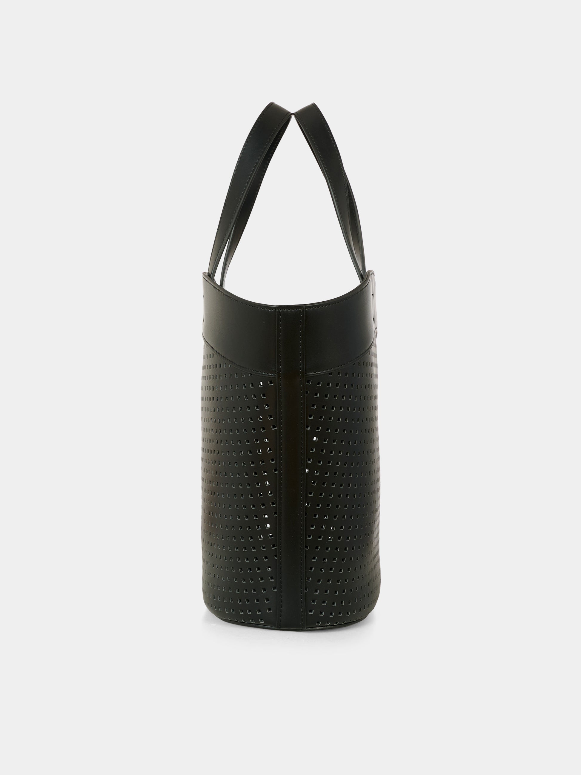 Borsa nera per bambina con logo,N°21 Kids,N2104S N0422 0N900
