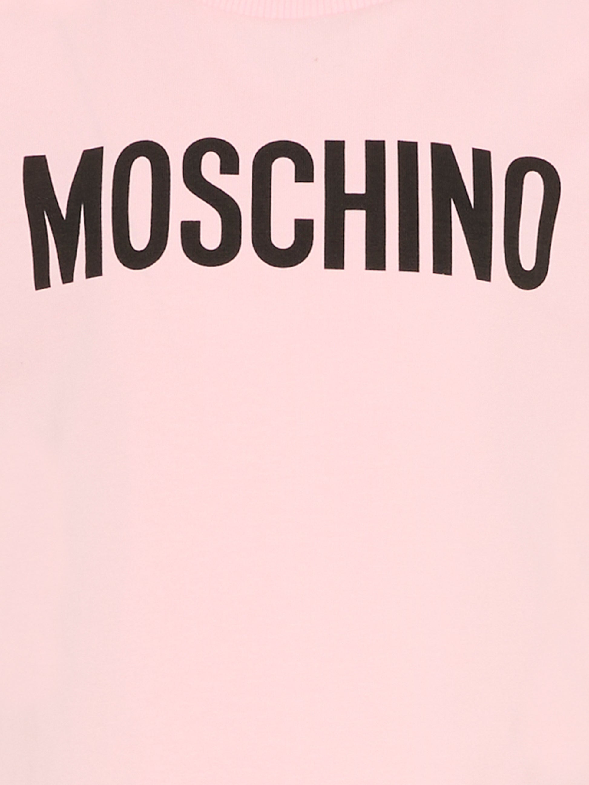 T-shirt rosa per bambina con Teddy Bear,Moschino Kids,HUM05U LBA10 50209