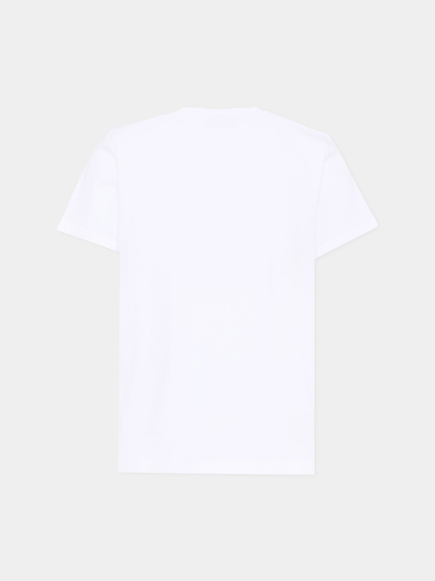 T-Shirt bianca per bambini con Teddy Bear,Moschino Kids,HZM058 LAA03 10101