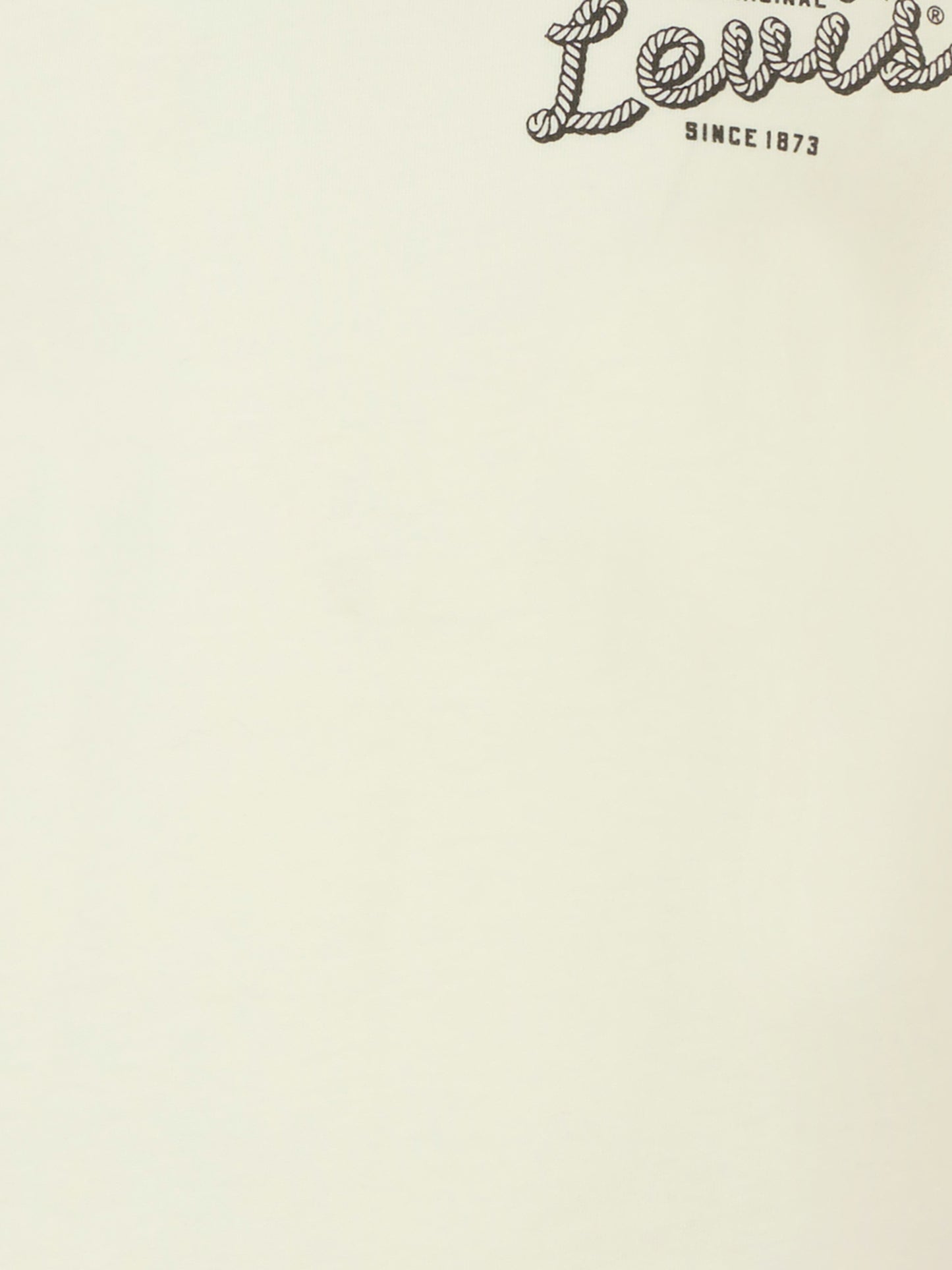 T-shirt avorio per bambino con stampa cowboy,Levi's Kids,9EL386 W0E