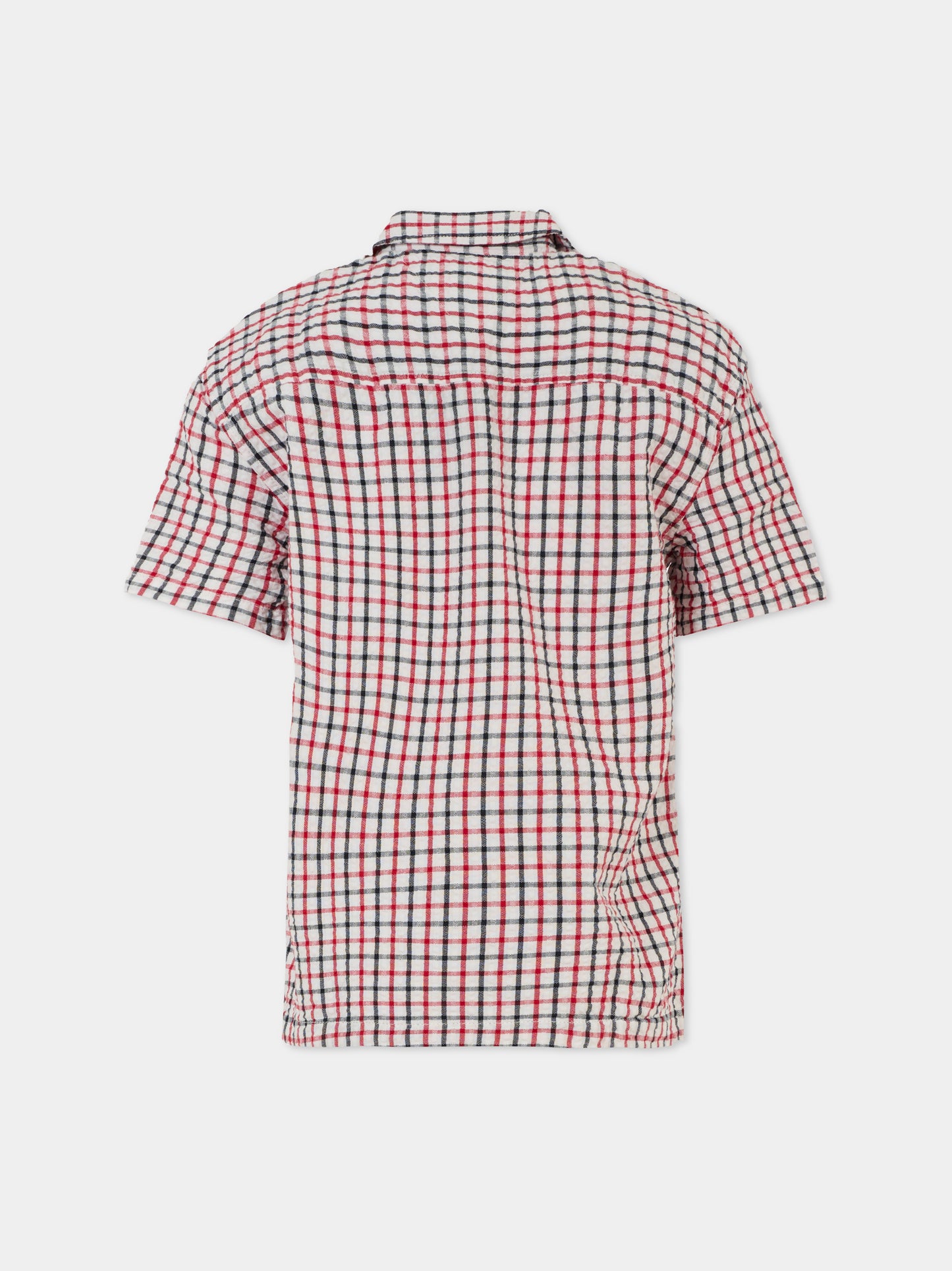 Camicia multicolor per bambino con bandierina,Tommy Hilfiger Junior,KB0KB09558 0LY