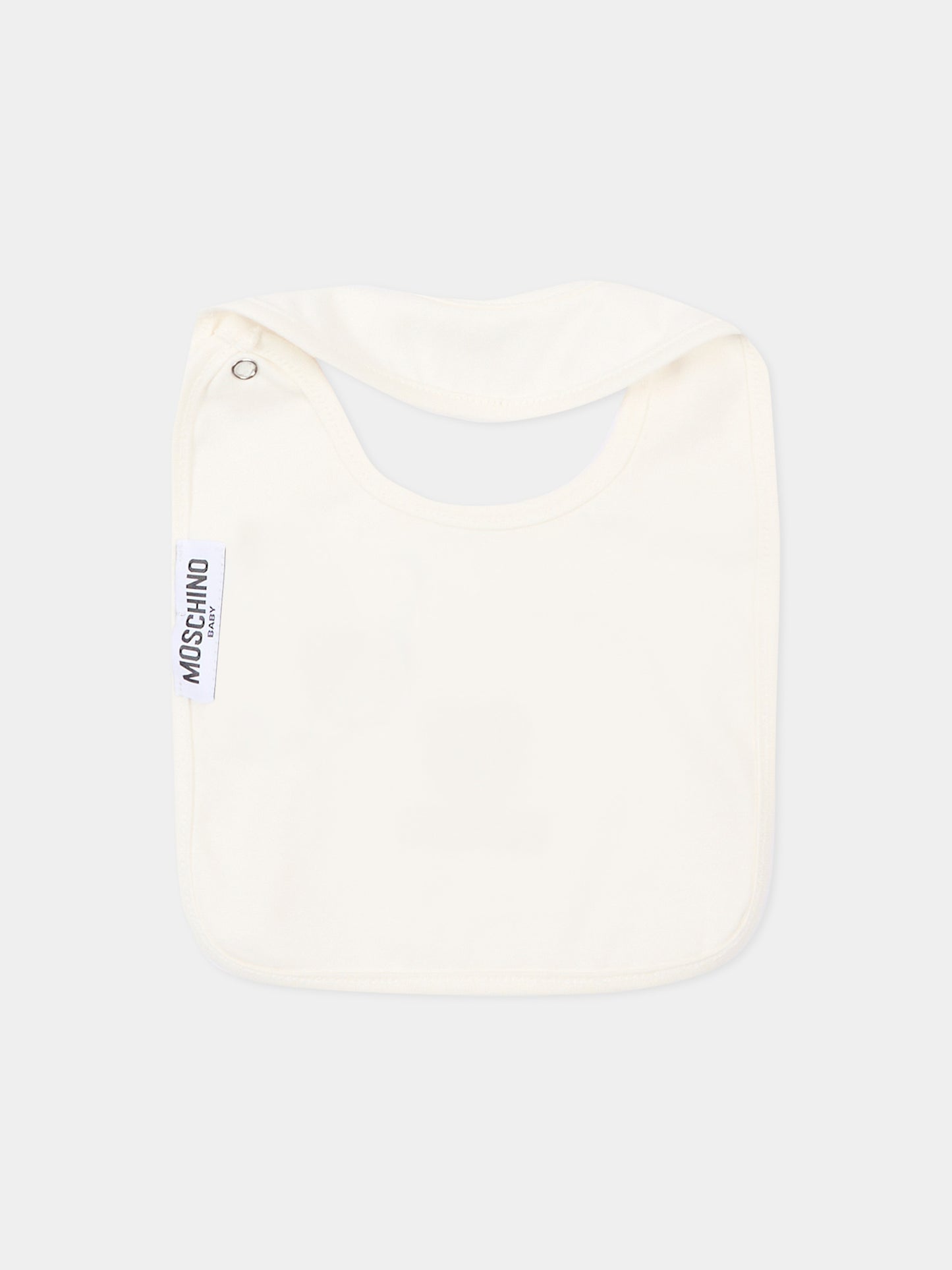 Set accessori avorio con teddy bear per neonati,Moschino Kids,MRY03E LAA23 10063