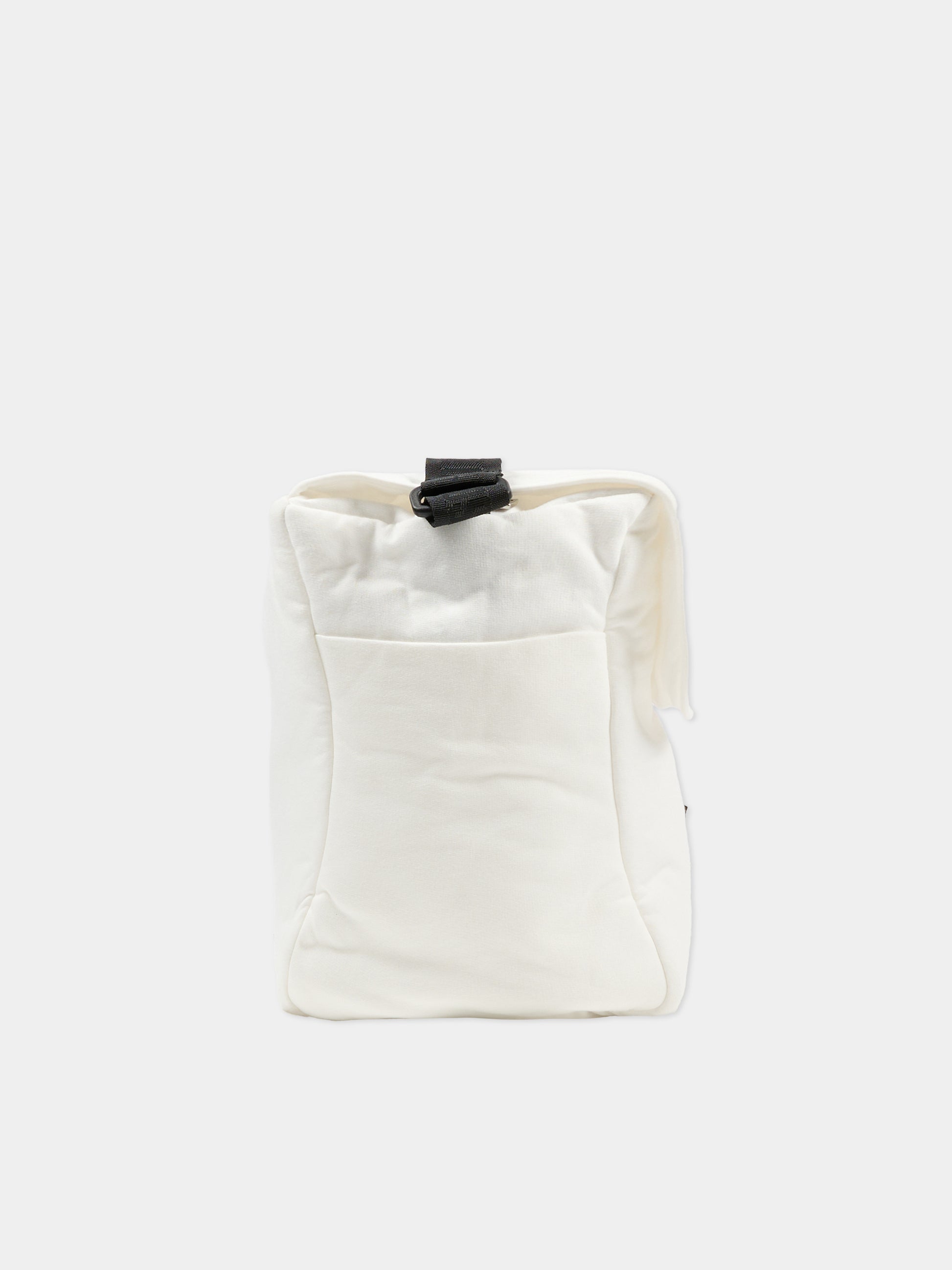 Borsa mamma avorio per neonati con Teddy Bear e logo,Moschino Kids,MUX05V LCA19 10063