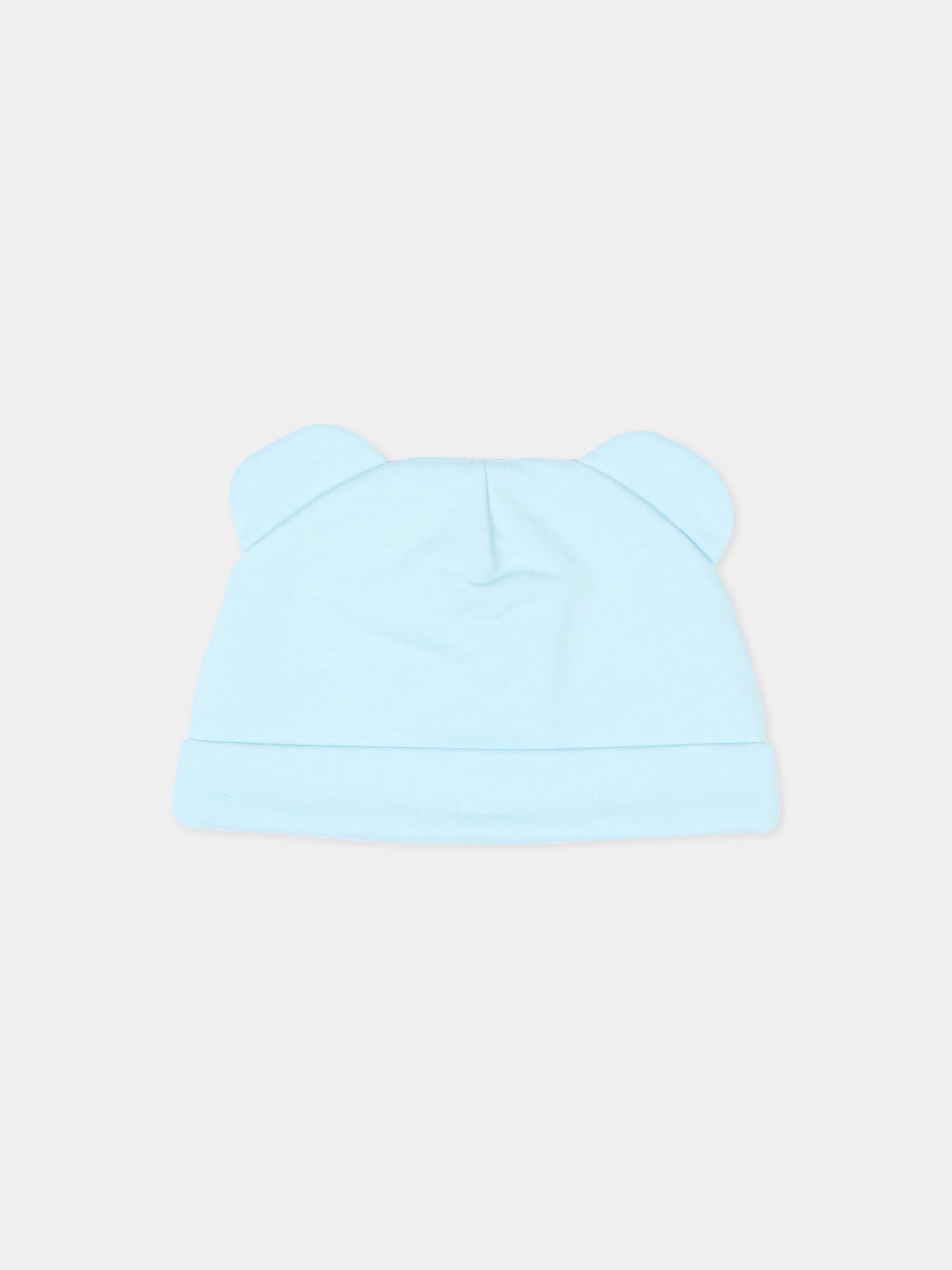 Set tutine celeste per neonato con Teddy Bear,Moschino Kids,MUY097 LCA19 40304