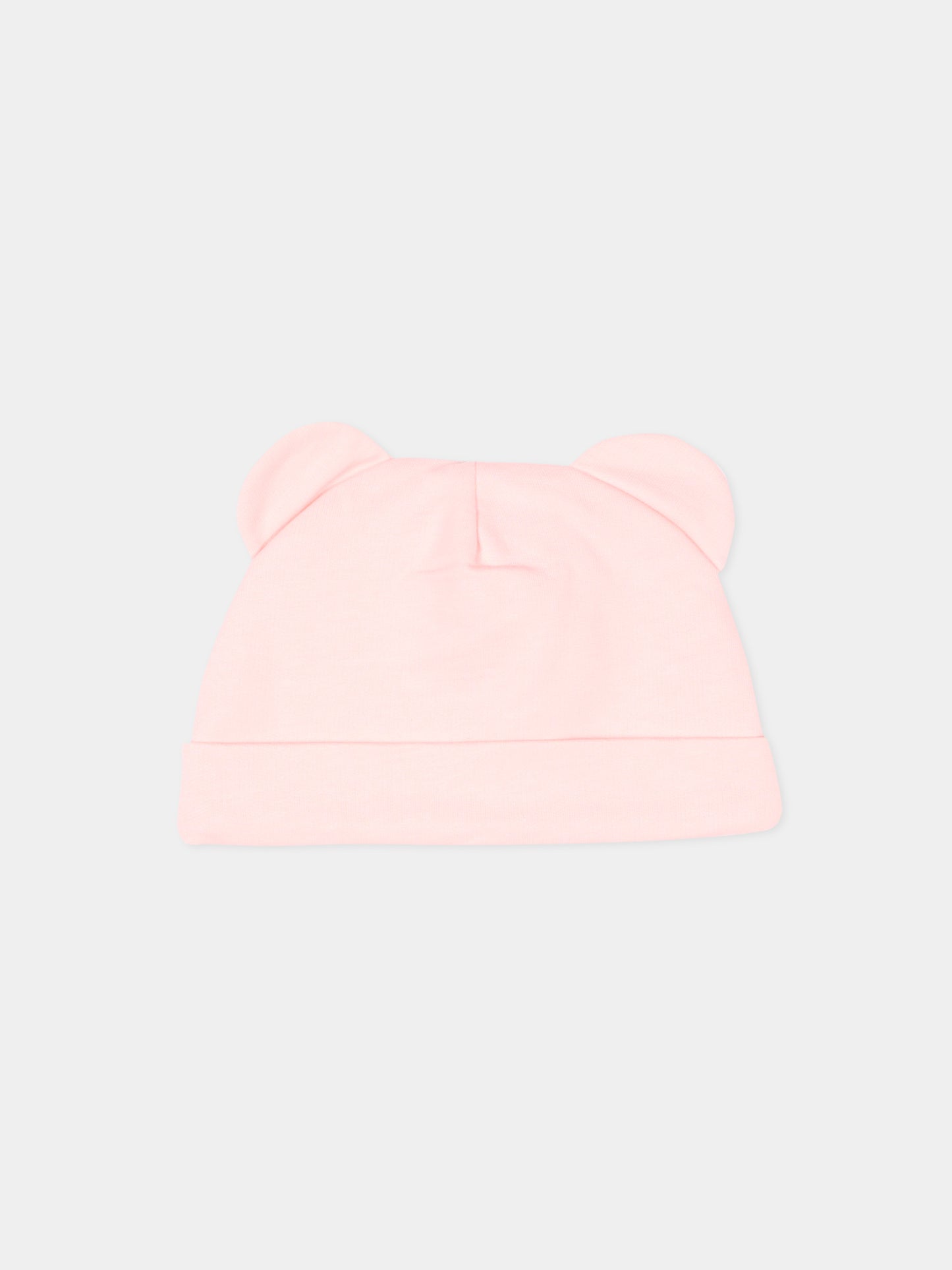 Set tutine rosa per neonata con Teddy Bear,Moschino Kids,MUY097 LCA19 50209