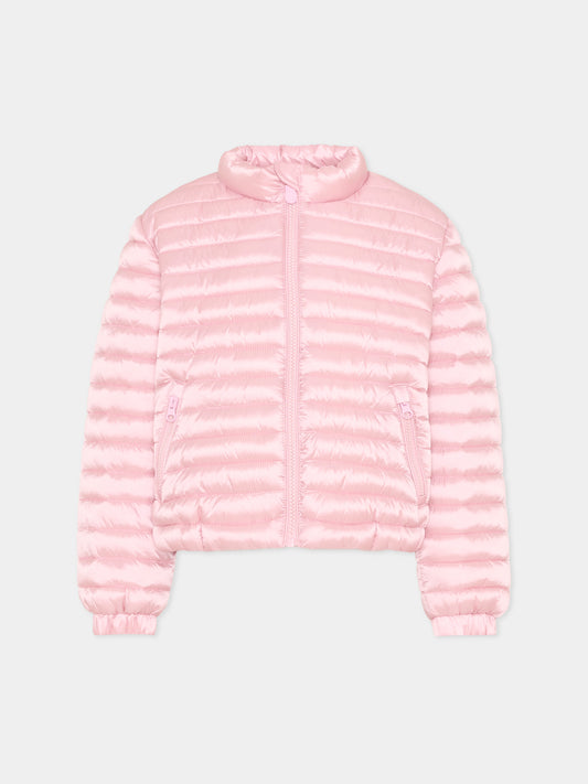 Giubbotto rosa Jen per bambina,Save The Duck Kids,J31151G JADE22 80050