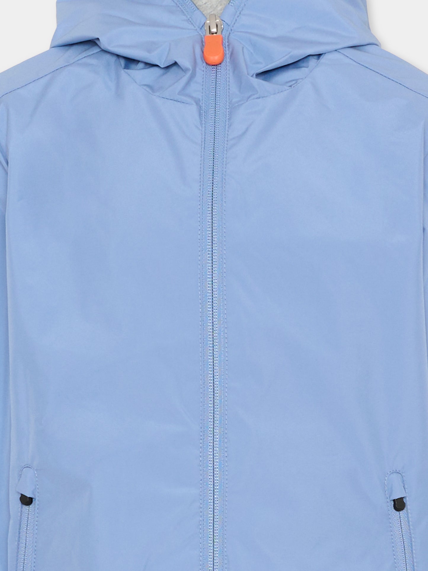 Giacca a vento azzurra Jules per bambino,Save The Duck Kids,J30036X WIND22 90072