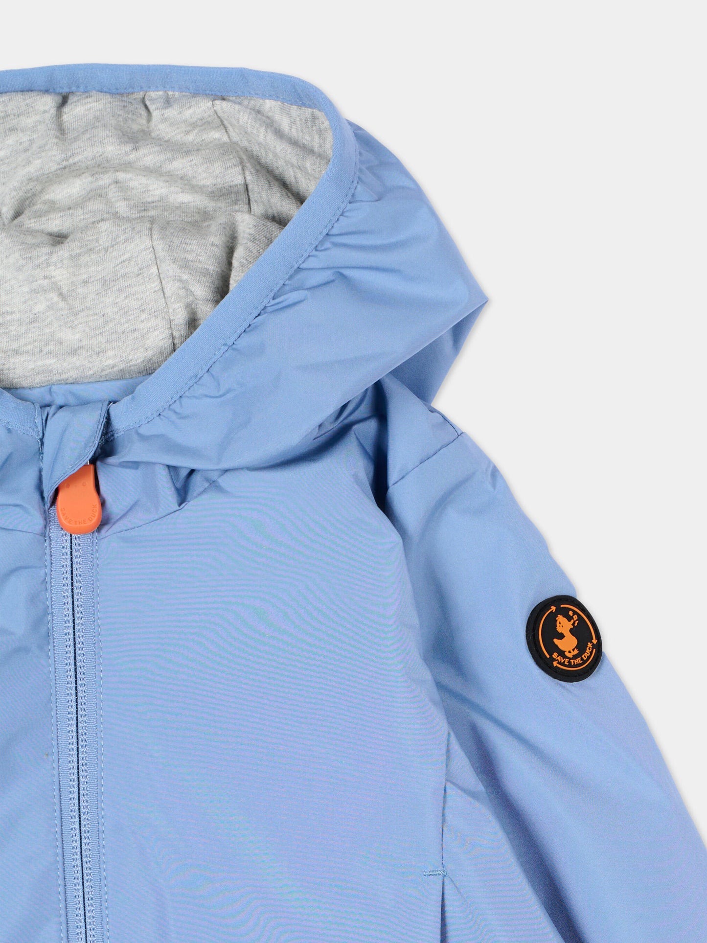 Giacca a vento azzurra Coco per neonato,Save The Duck Kids,I30006X WIND22 90072