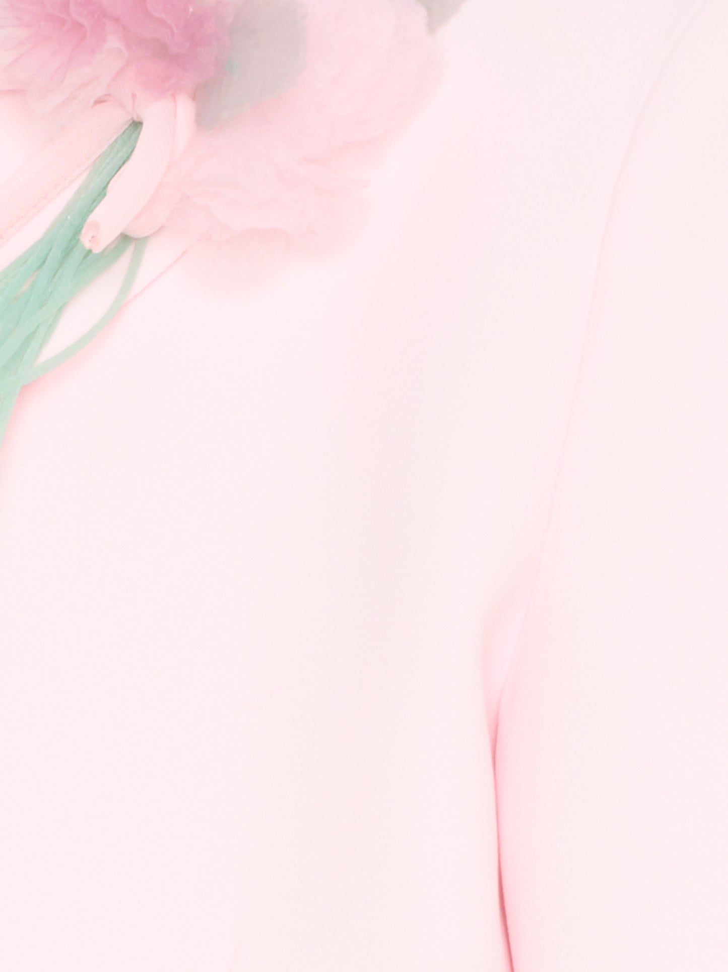 Giacca rosa per bambina con applicazione floreale,Monnalisa,71G103 - 7303 - 0091