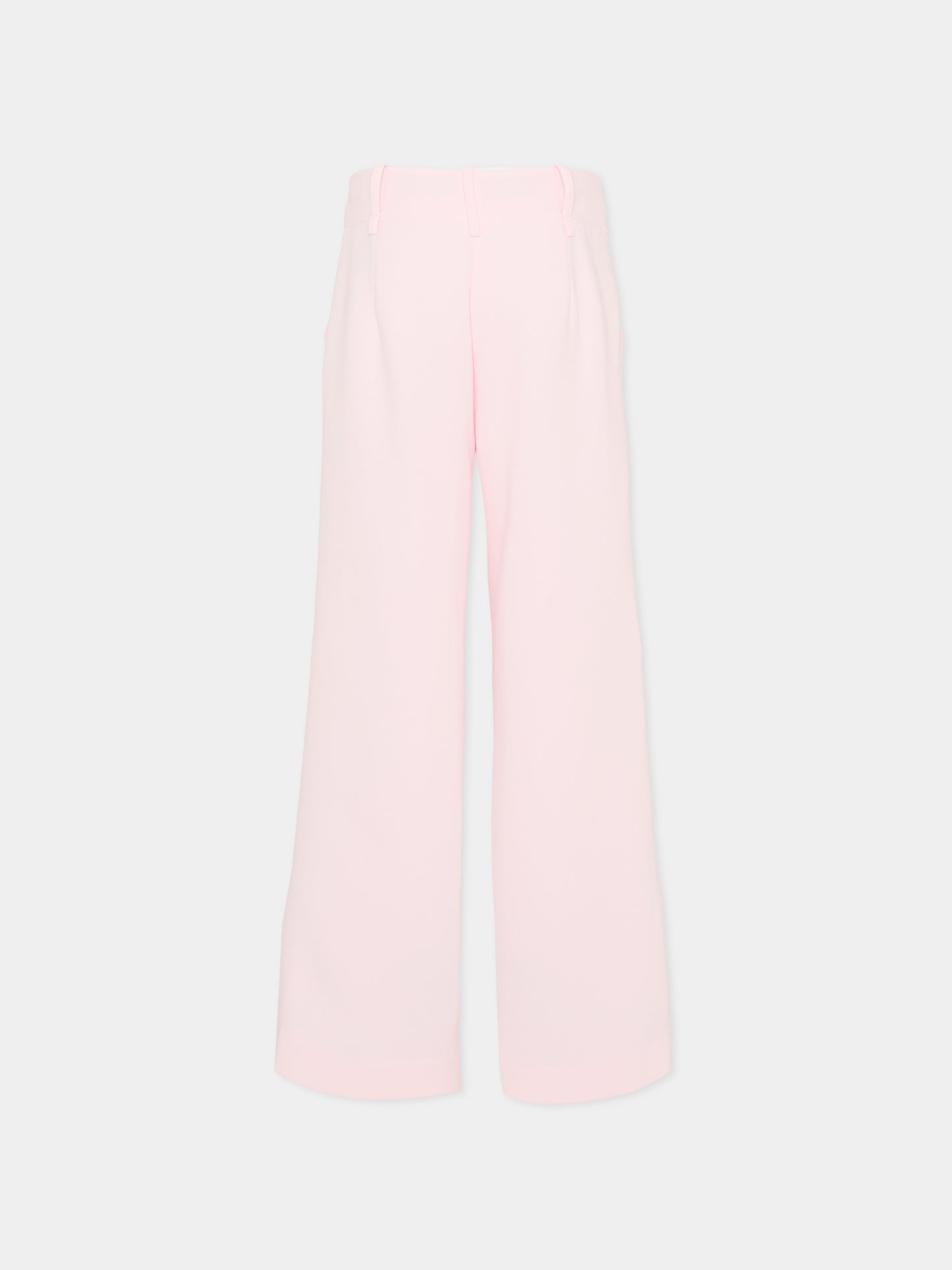 Pantaloni rosa per bambina con logo,Monnalisa,71G404 - 7303 - 0091