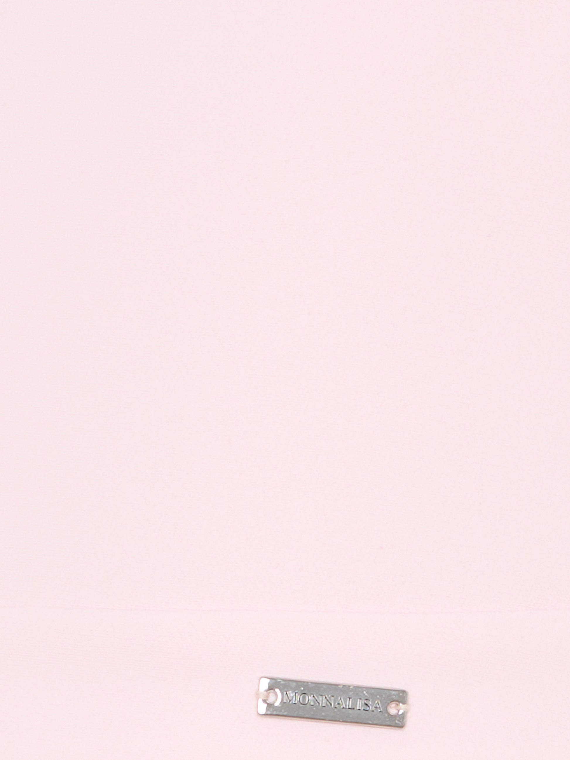 Top rosa per bambina con logo,Monnalisa,71G307 - 7303 - 0091