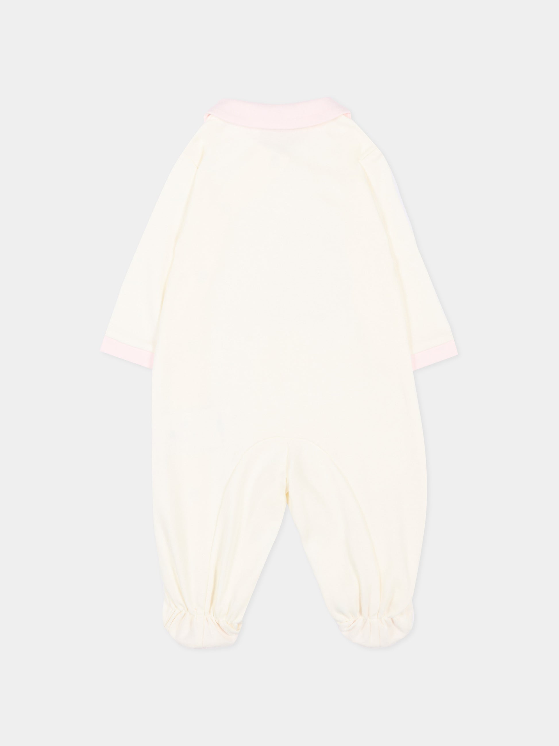 Set tutina avorio per neonata con coniglio,Monnalisa,35G518 - 7000 - 0001