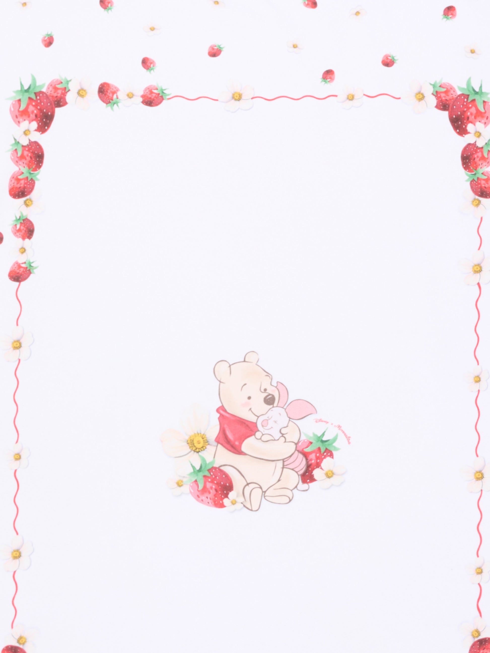 Coperta bianca per neonata con Winnie the Pooh,Monnalisa,35G012 - 7084 - 0099
