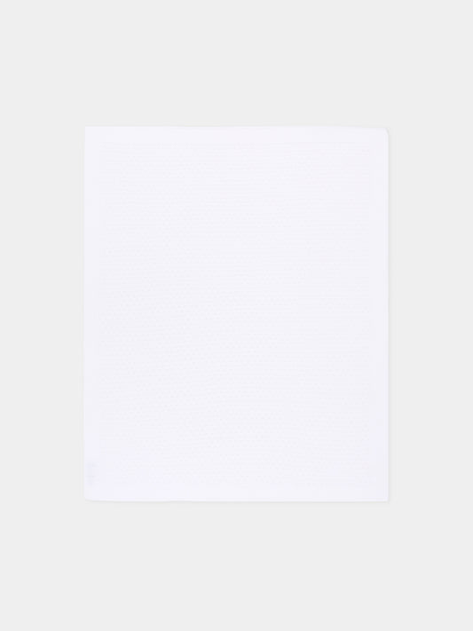 Coperta bianca per neonati traforata,Little Bear,3113 BIANCO