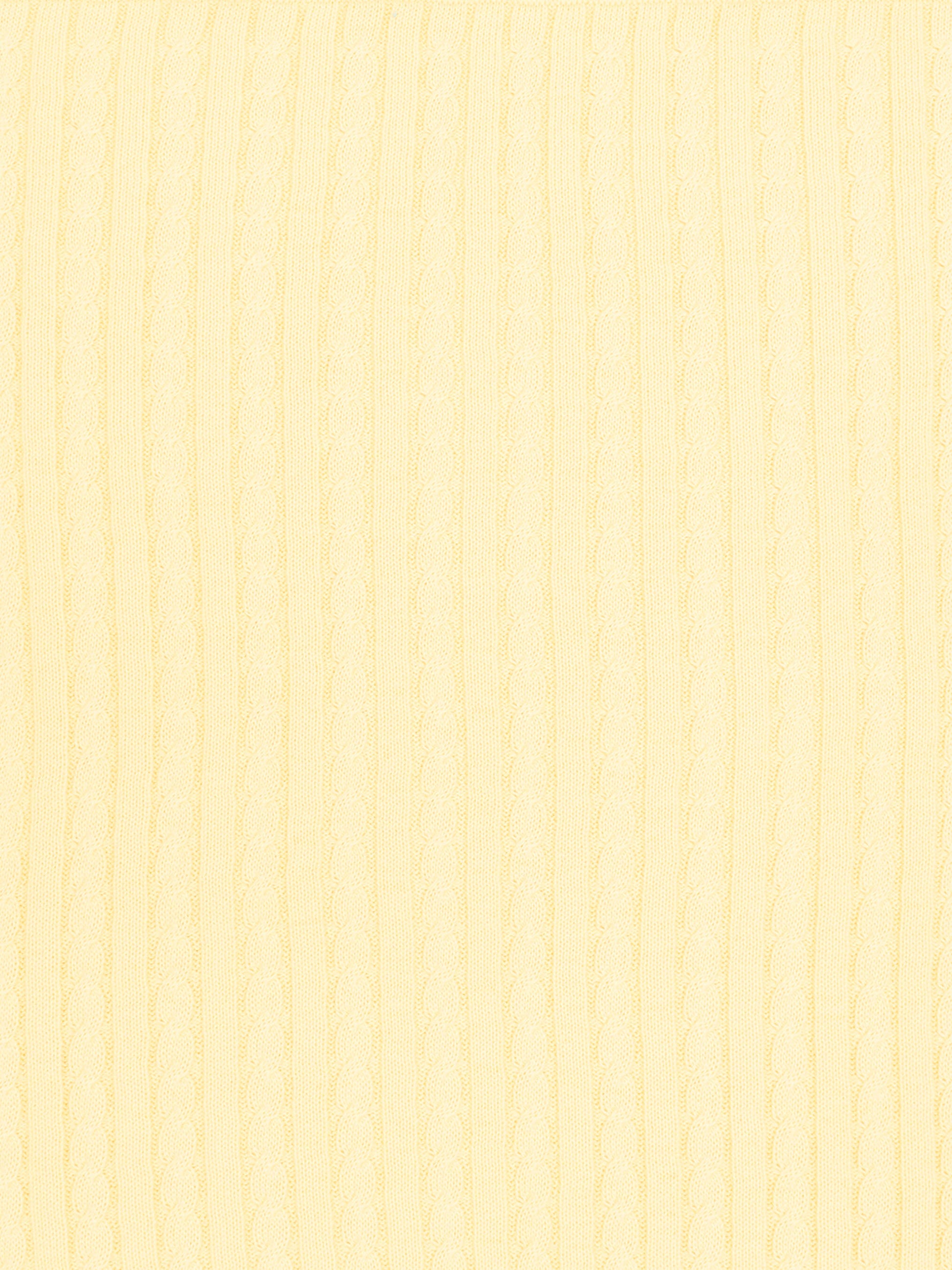 Coperta gialla a trecce per neonati,Little Bear,3107 GIALLO