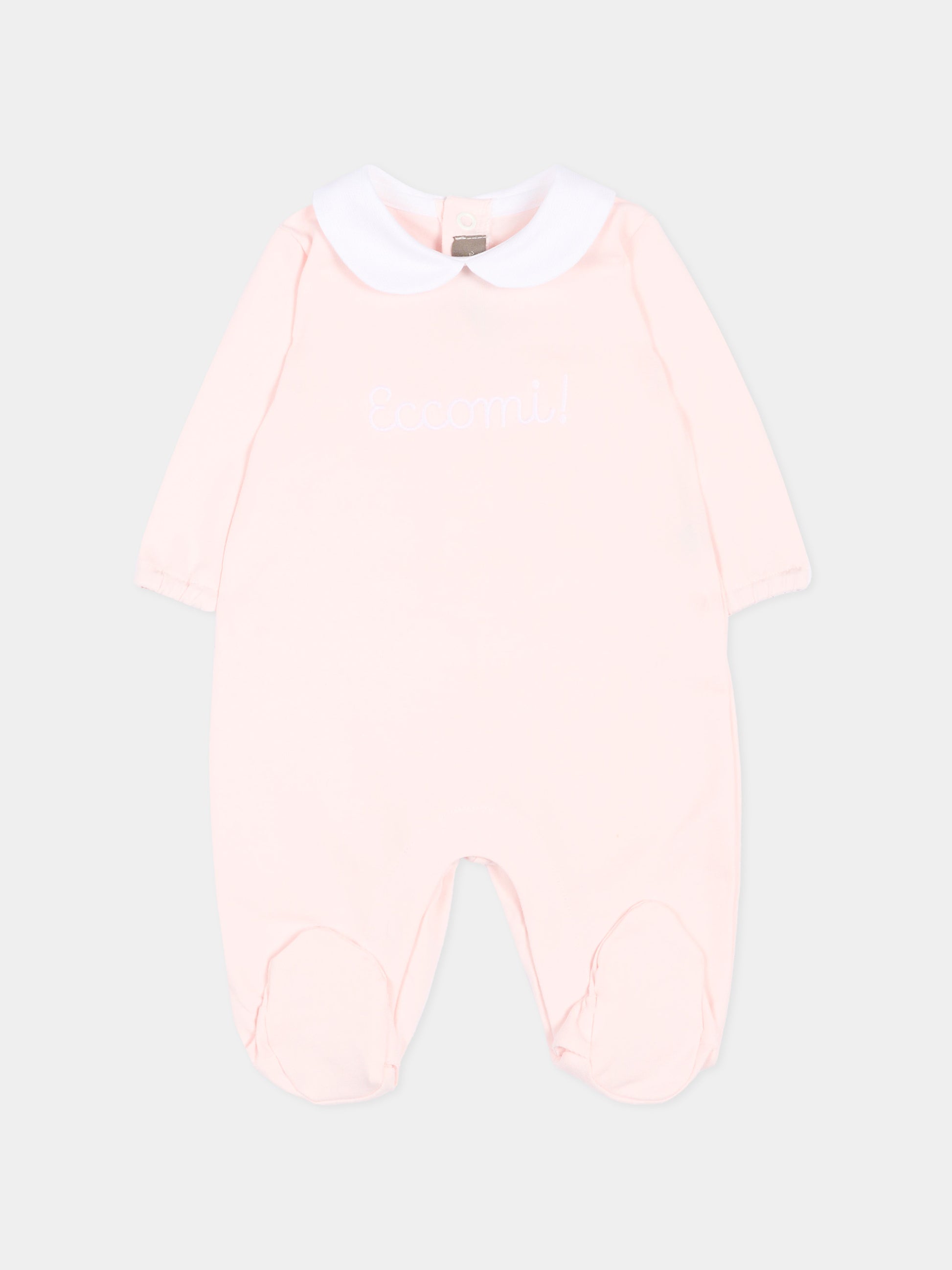 Tutina rosa  Eccomi!  per neonata,Little Bear,3068 CIPRIA/BCO