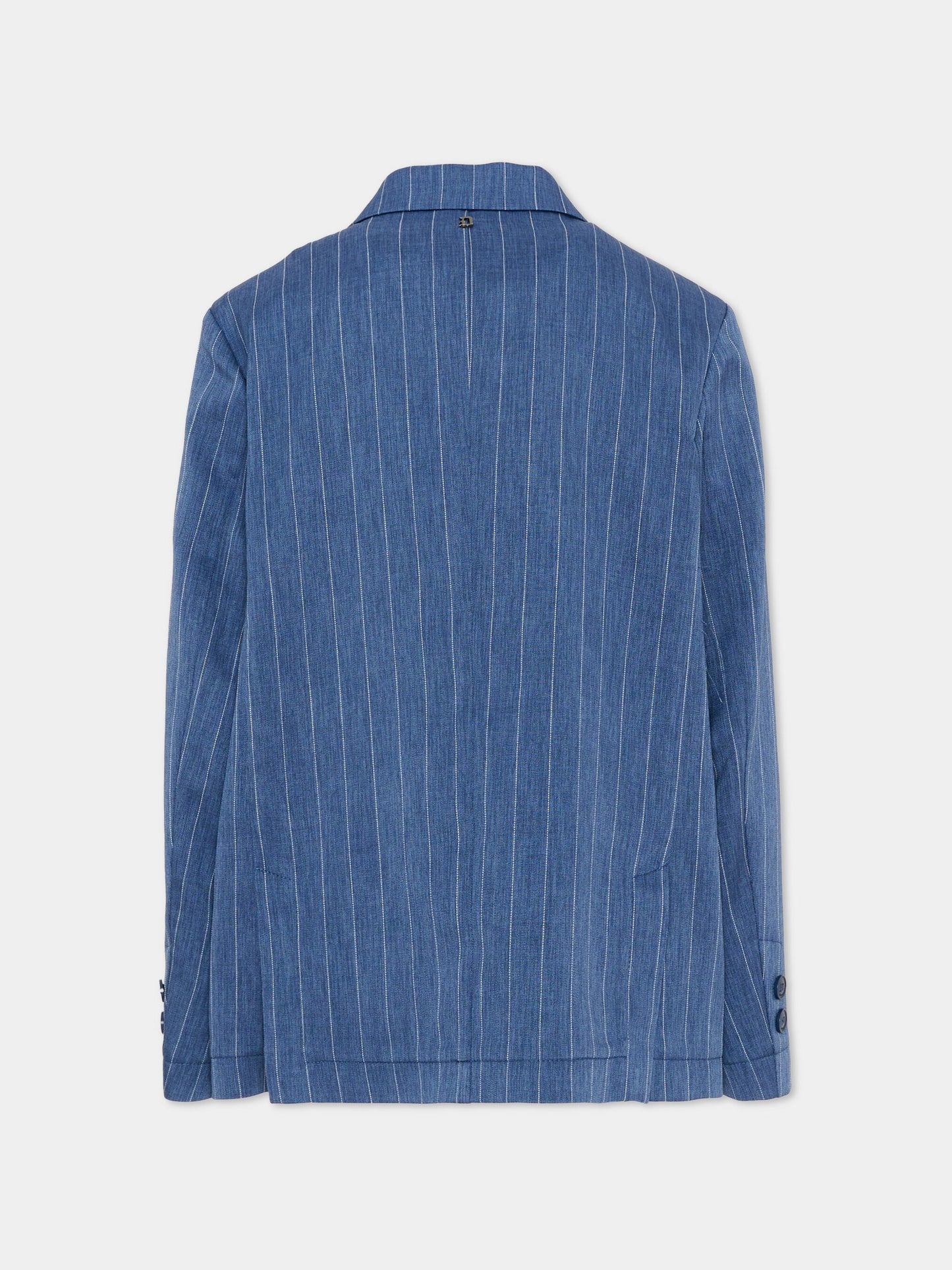 Giacche azzurra per bambino gessata,Dondup Kids,DMGC028 0 TV117 4019