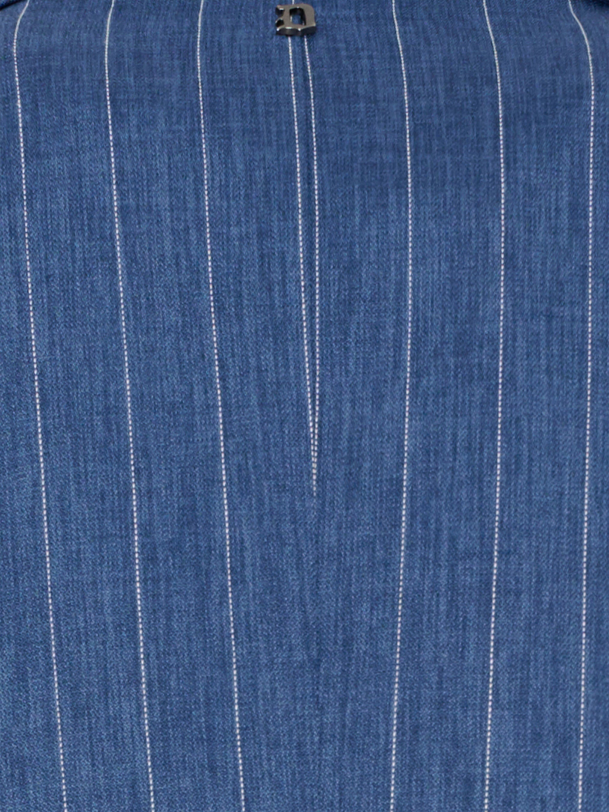 Giacche azzurra per bambino gessata,Dondup Kids,DMGC028 0 TV117 4019