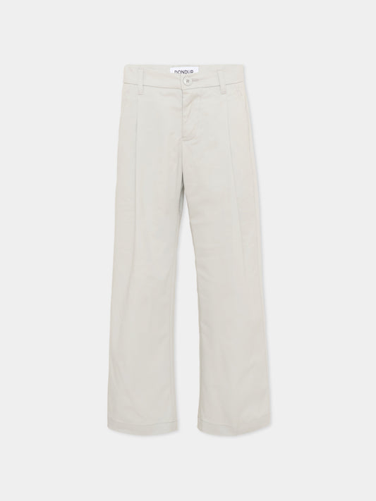 Pantaloni grigi eleganti per bambino,Dondup Kids,DMPA179 0 CE009 5001