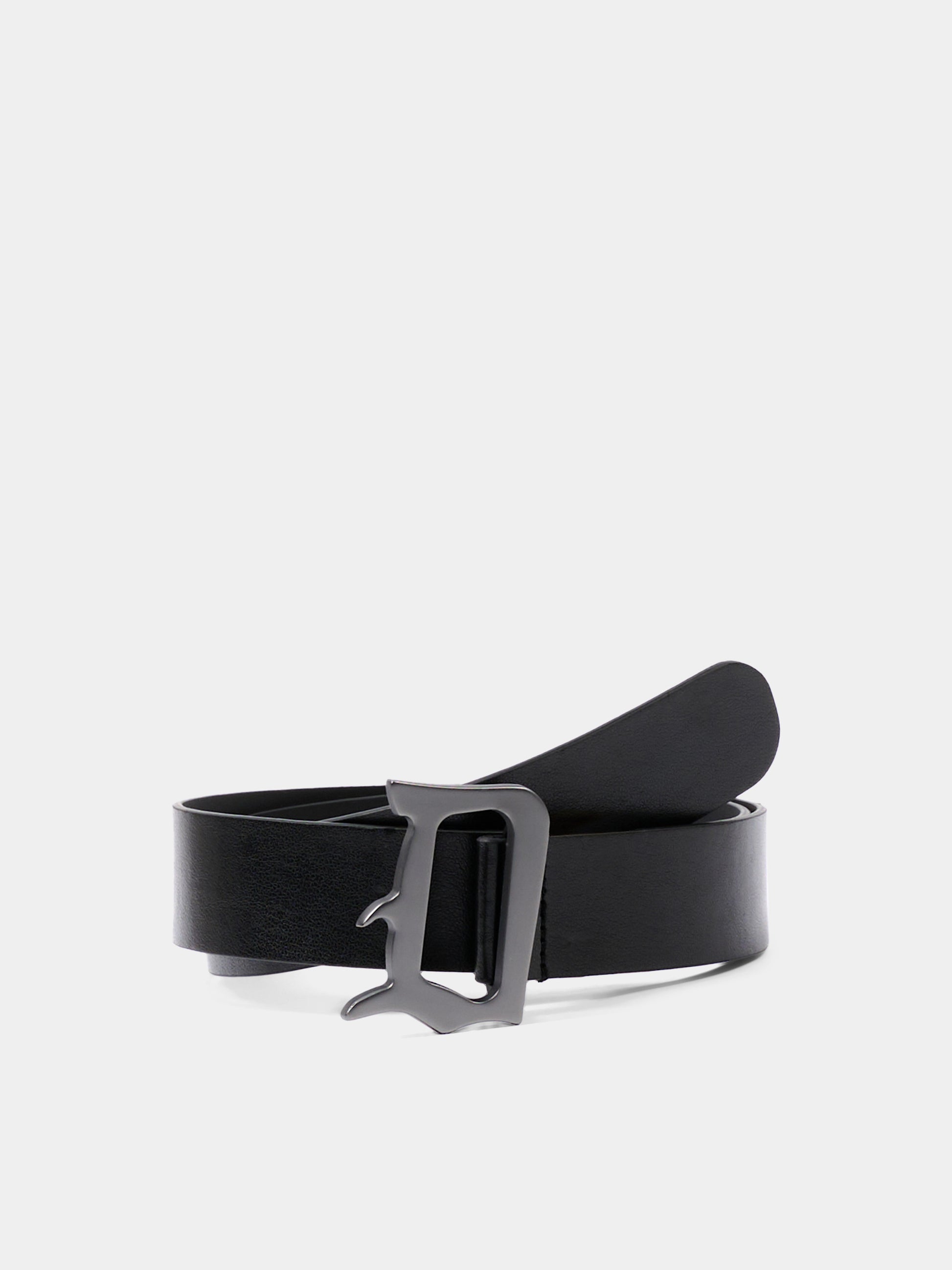 Cintura nero per bambino con logo,Dondup Kids,DMAV002 C PE020 N000