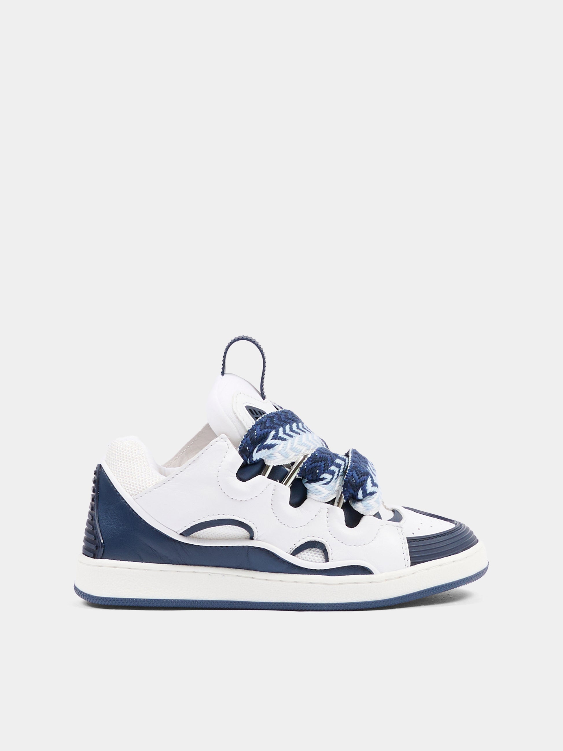 Sneakers blu per bambino con motivo Curb,Lanvin Petite,N30357 N68