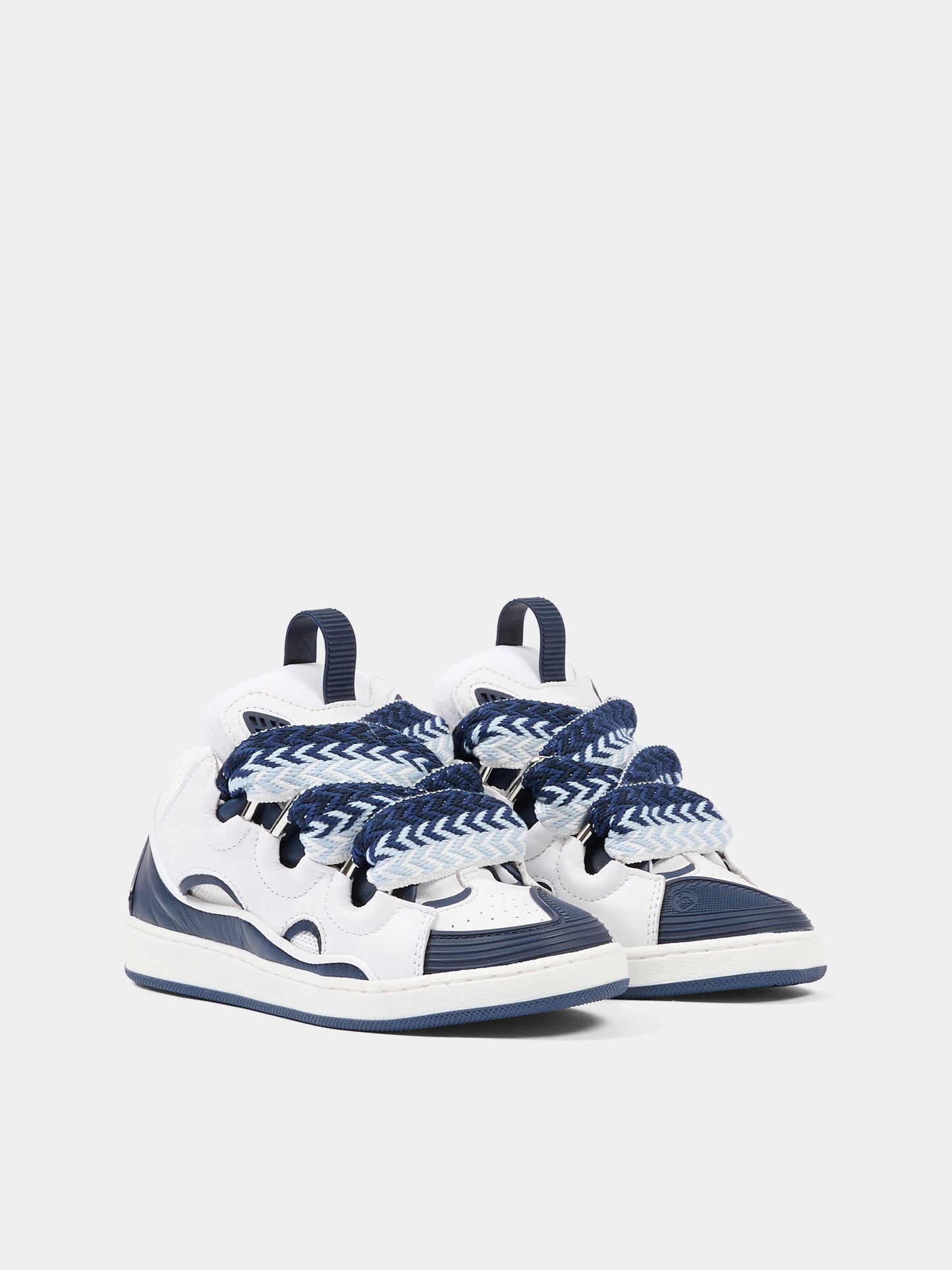 Sneakers blu per bambino con motivo Curb,Lanvin Petite,N30357 N68