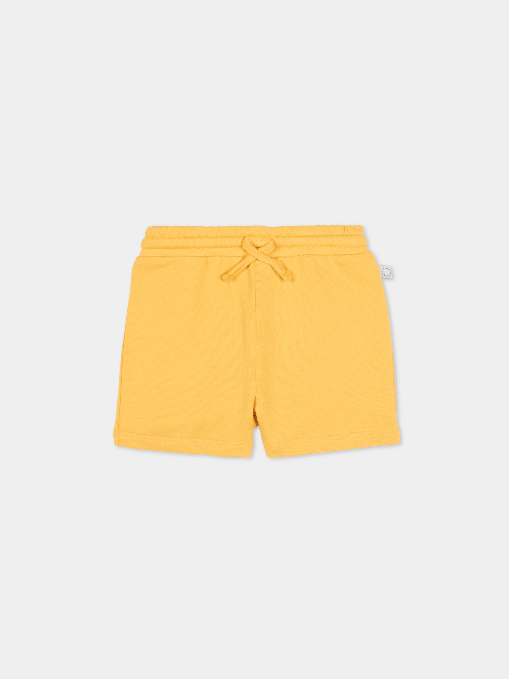 Shorts gialli per neonato con nota musicale,Stella Mccartney Kids,TY6549-Z0499 251