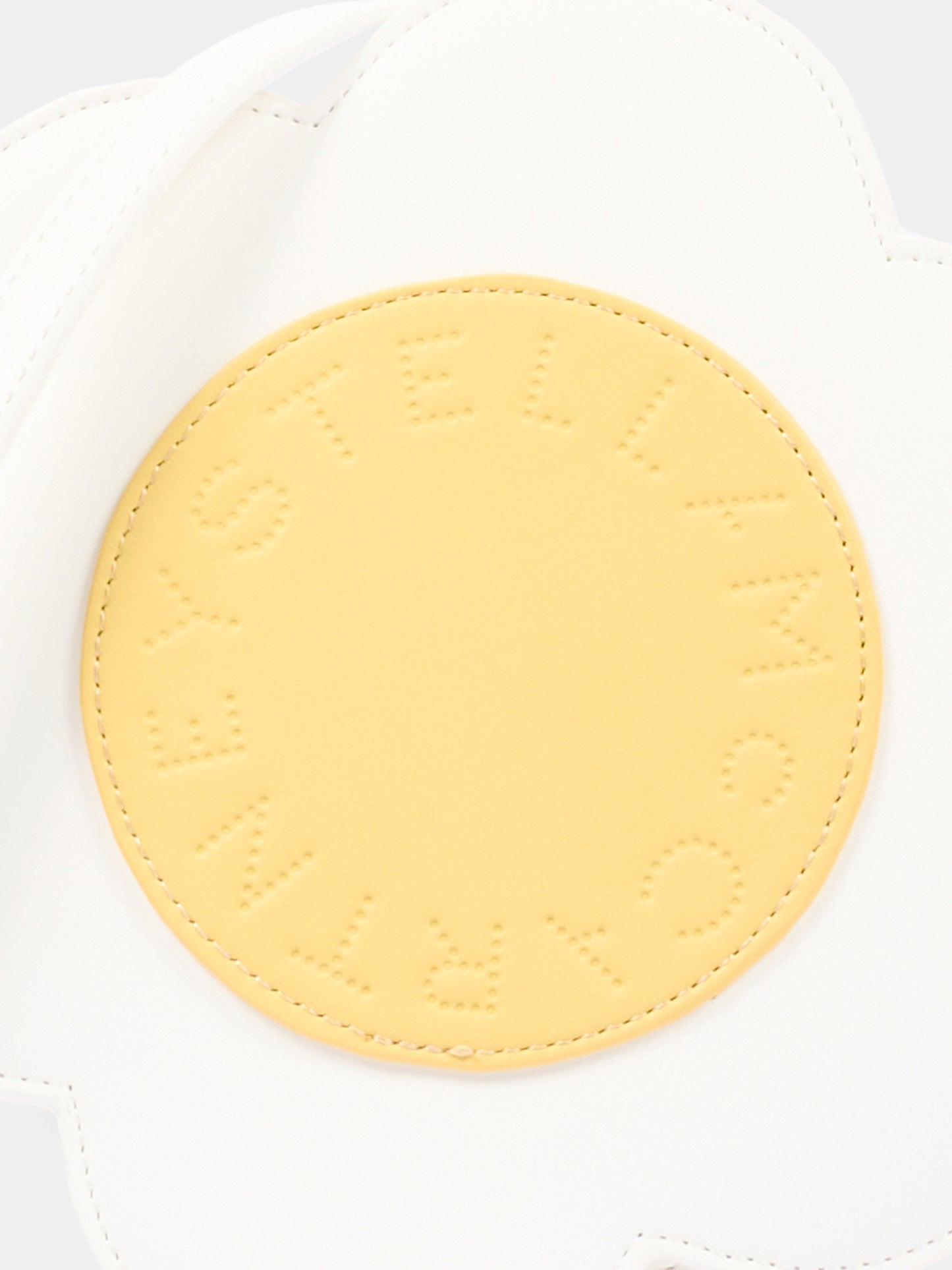 Borsa avorio per bambina a fiore,Stella Mccartney Kids,TY0D08-Z2429 101