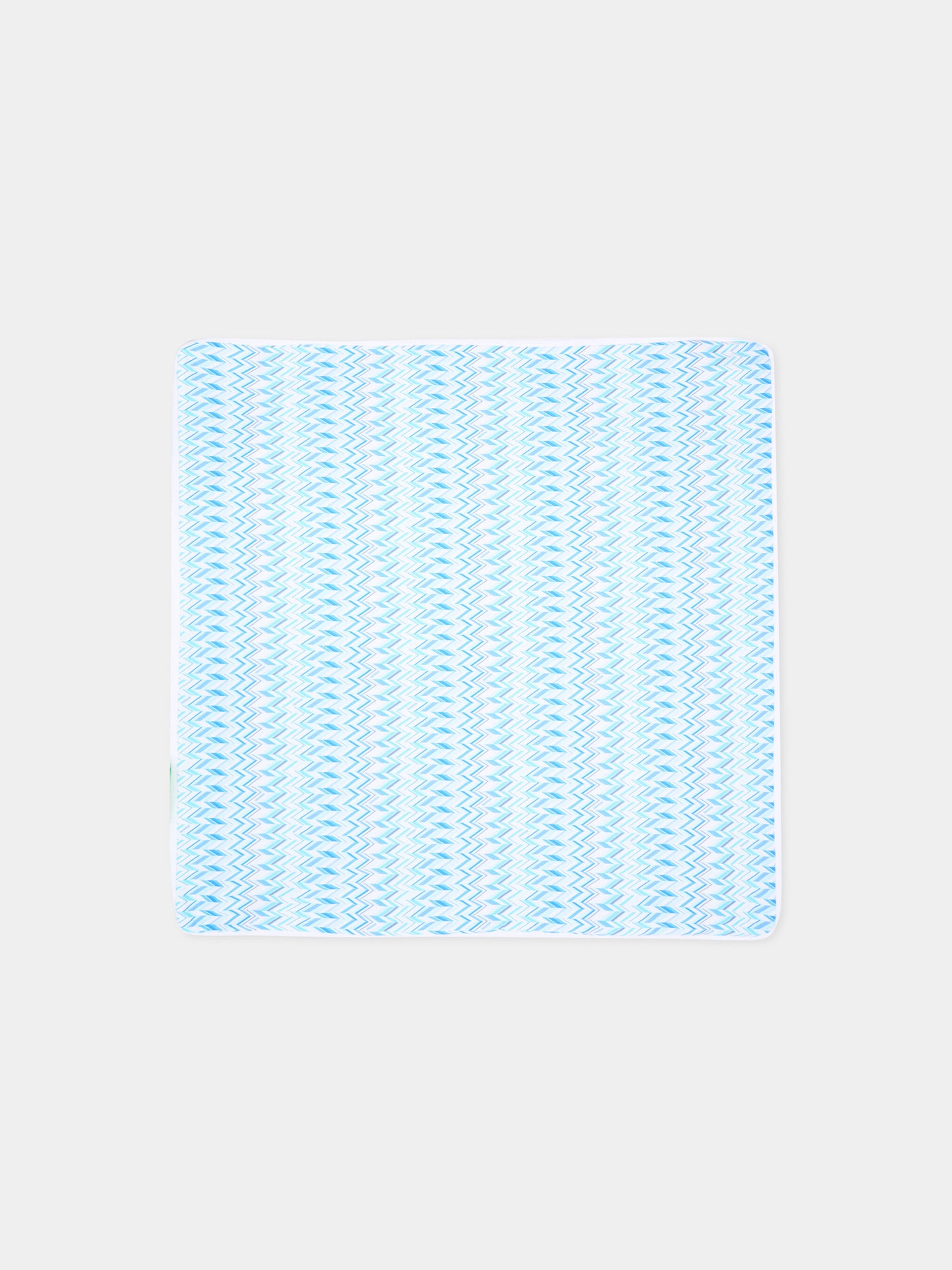 Coperta azzurra per neonato chevron,Missoni,MY0500-Z3674 600AZ