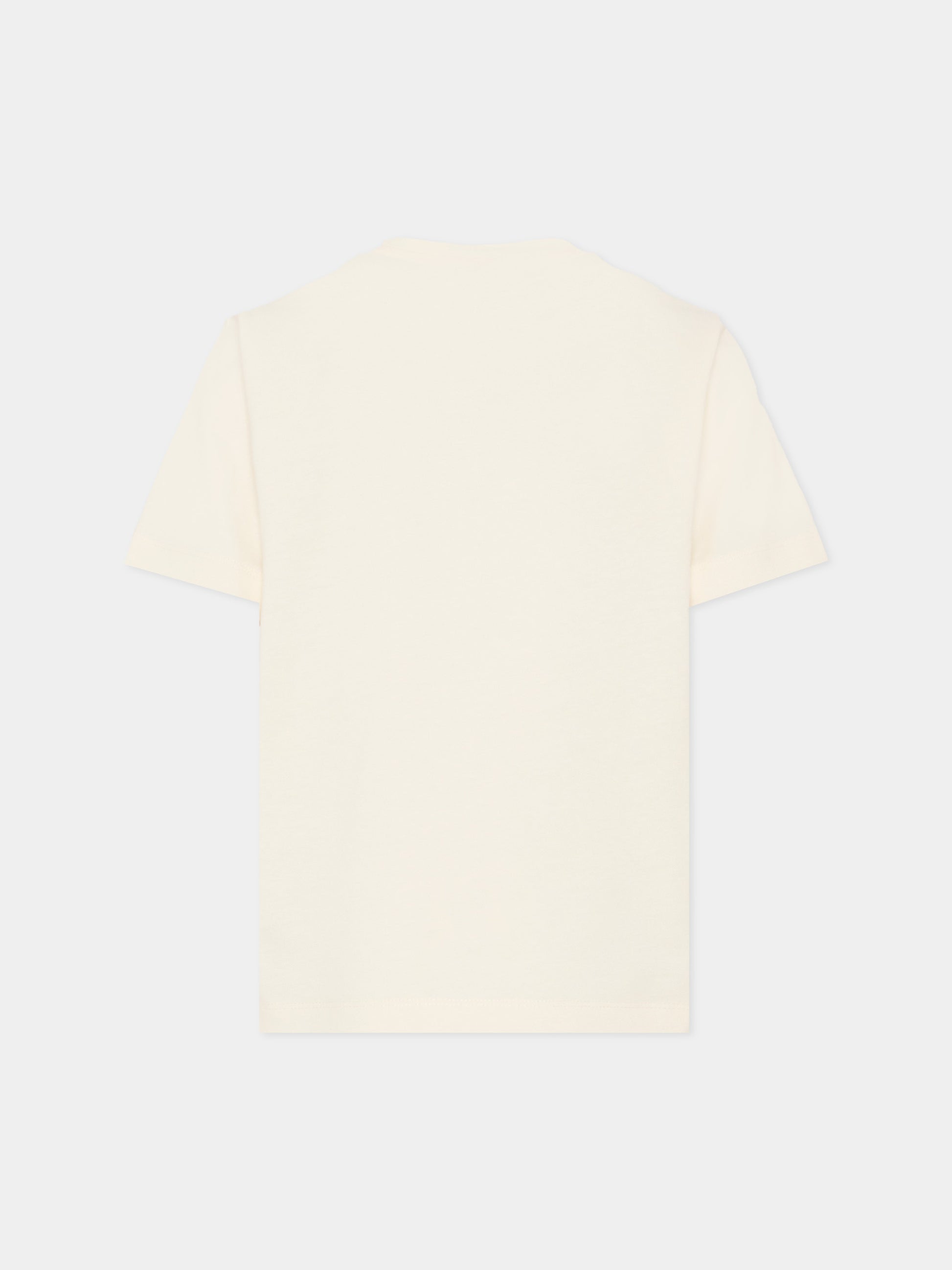 T-shirt avorio per bambini con Pegaso,Etro,GY8Q11-Z3672 102