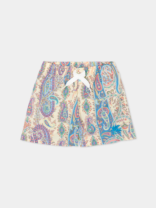Boxer mare multicolor per neonato stampa paisley,Etro,GYC509-N0433 107MC