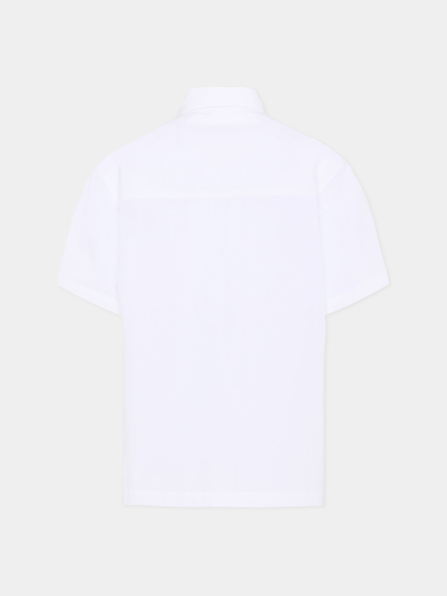 Camicia bianca per bambino con logo,Givenchy Kids,H31079 10P