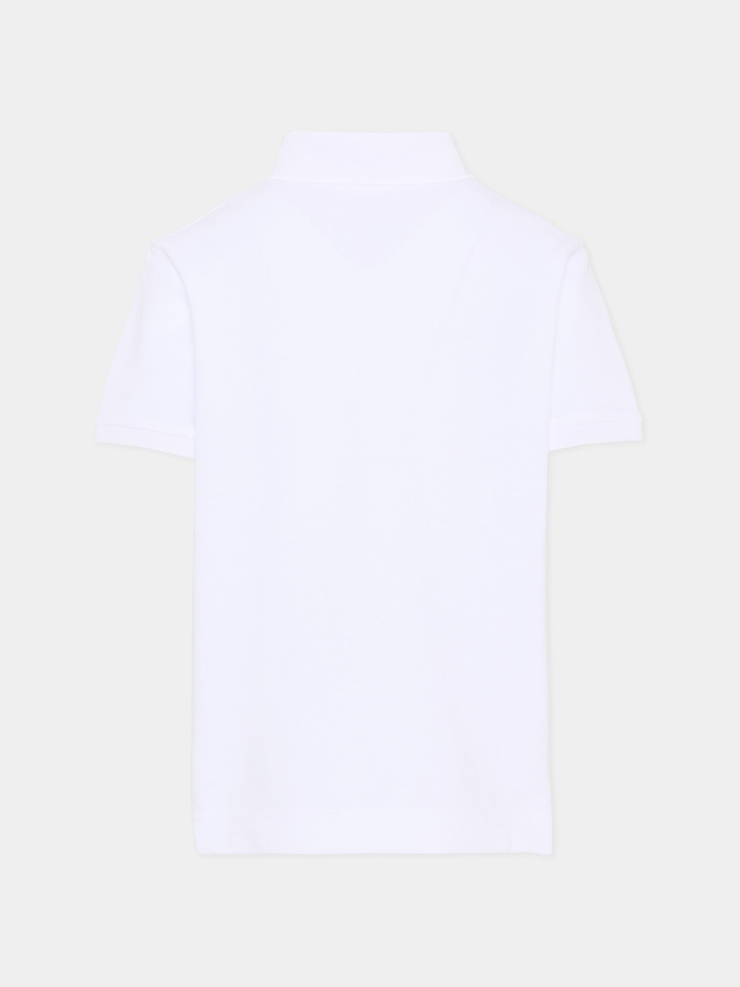 Polo bianca per bambino con logo,Givenchy Kids,H31121 10P