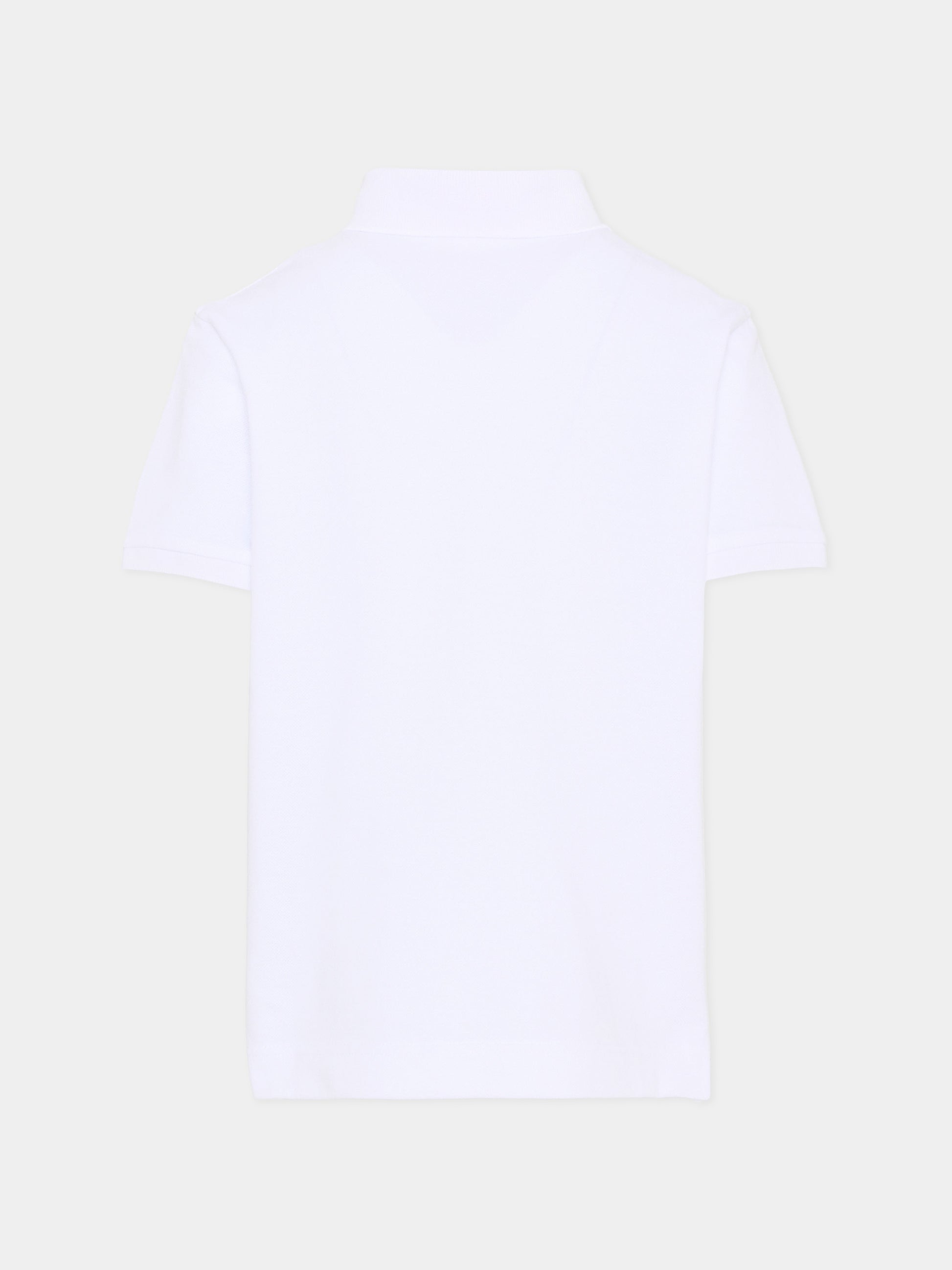 Polo bianca per bambino con logo,Givenchy Kids,H31121 10P