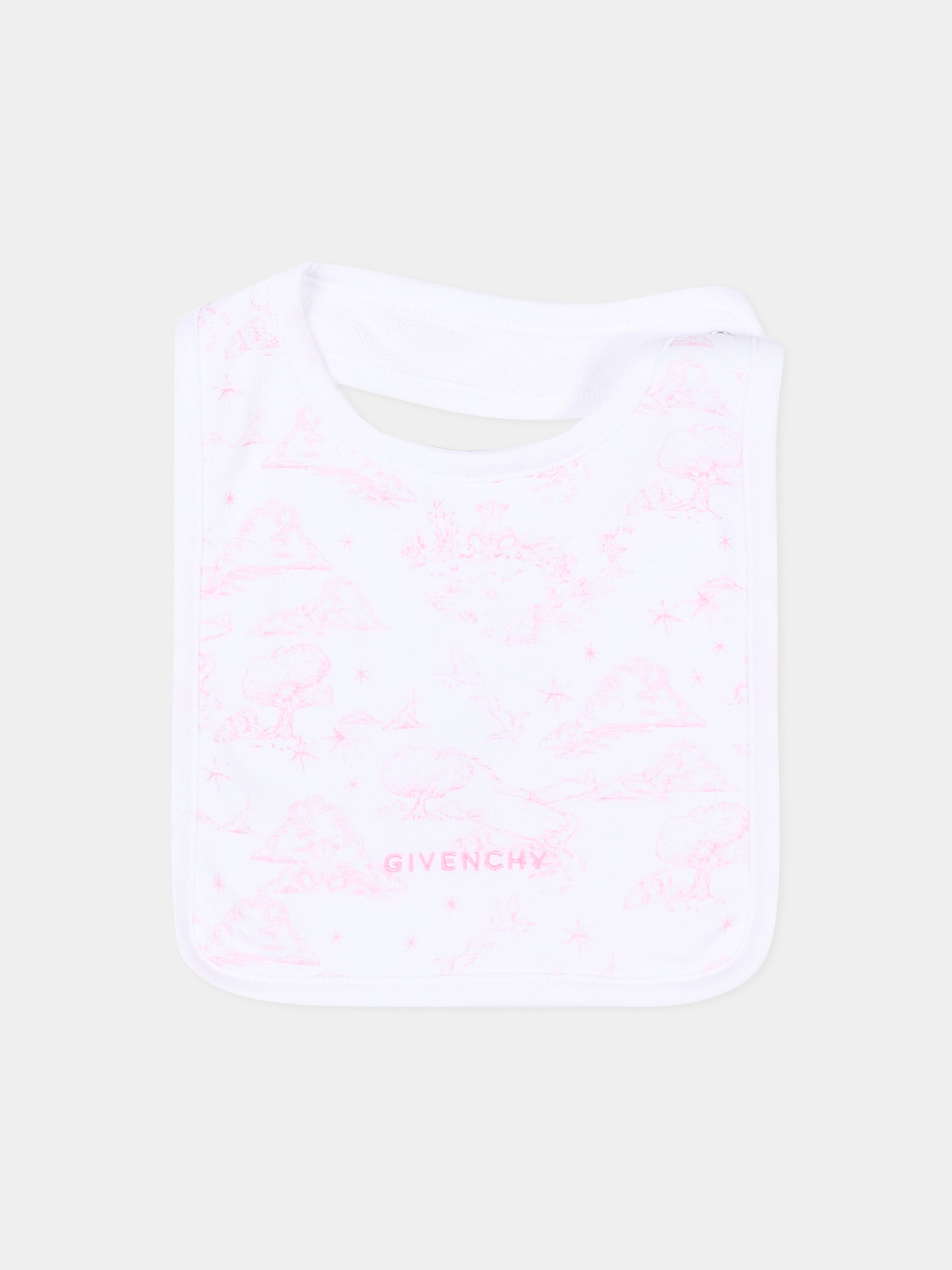 Set tutina multicolor per neonata con logo,Givenchy Kids,H31269 N54