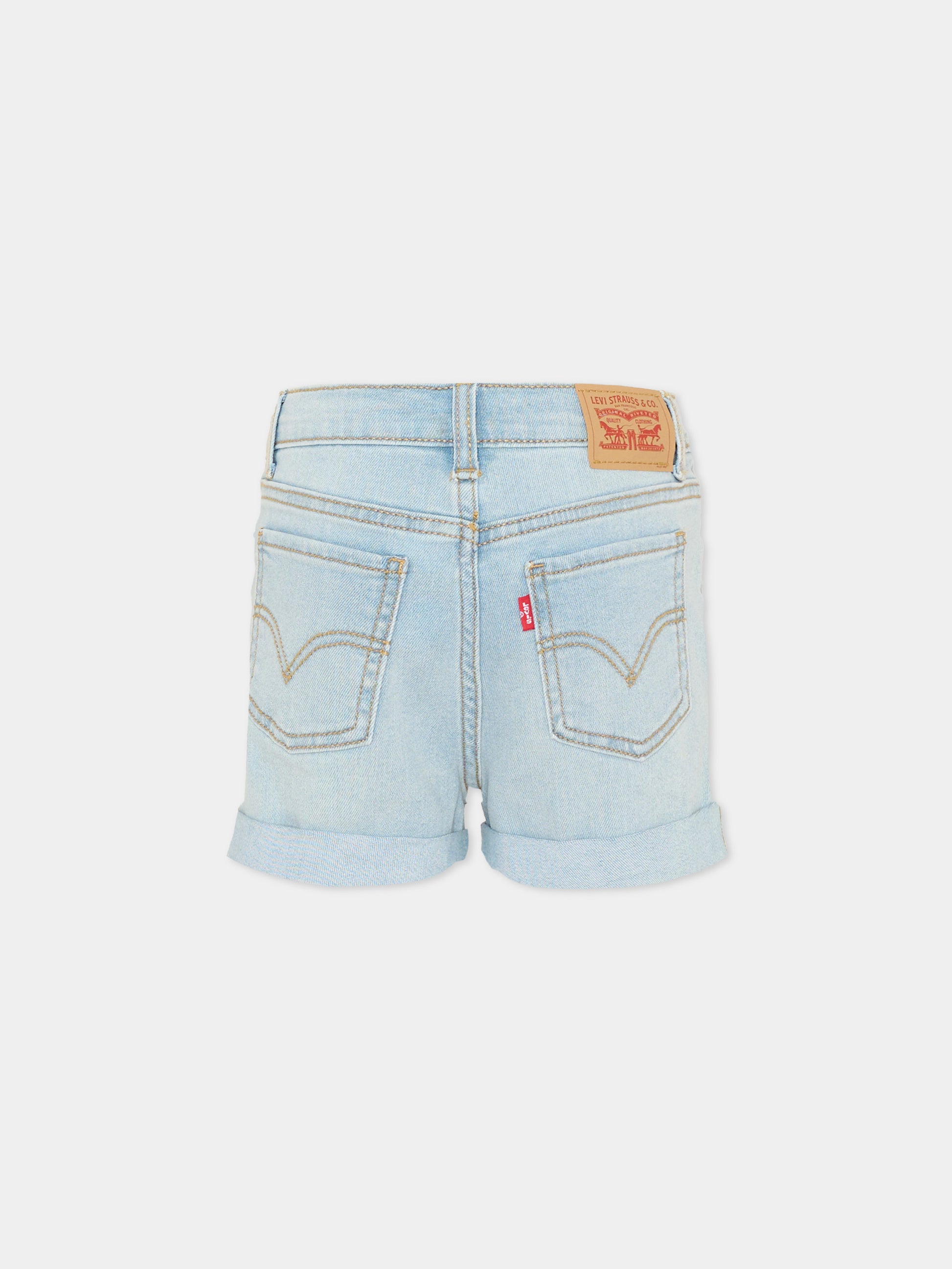 Shorts denim per bambina,Levi's Kids,4EH272 L9T