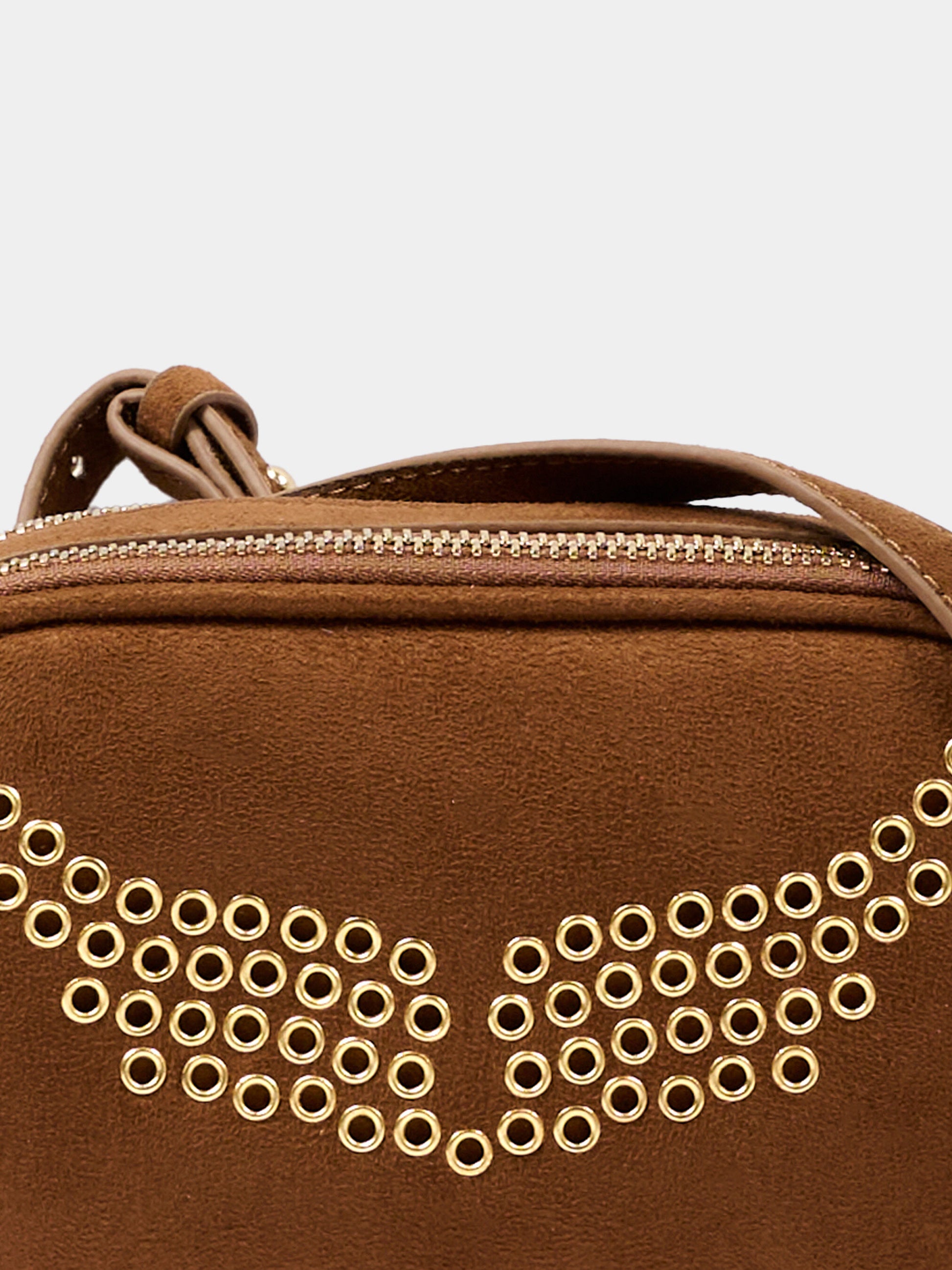 Borsa casual marrone Wings per bambina,Zadig & Voltaire Kids,X60614 367